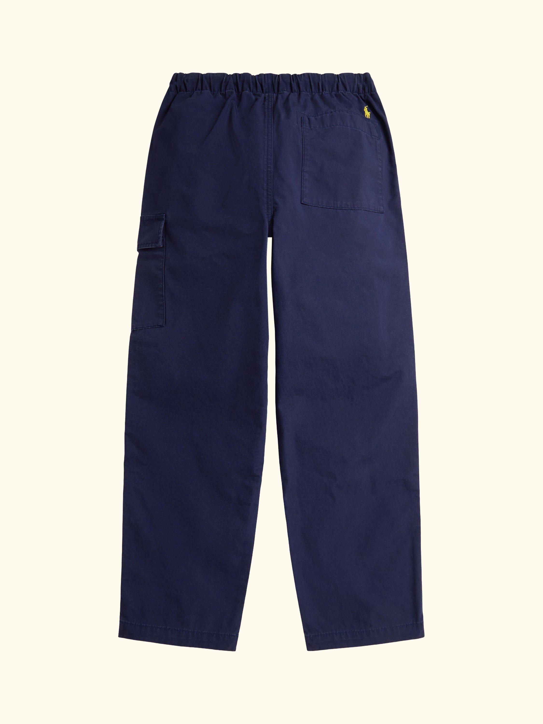 Kids' Cotton Utility Trousers, Newport Navy