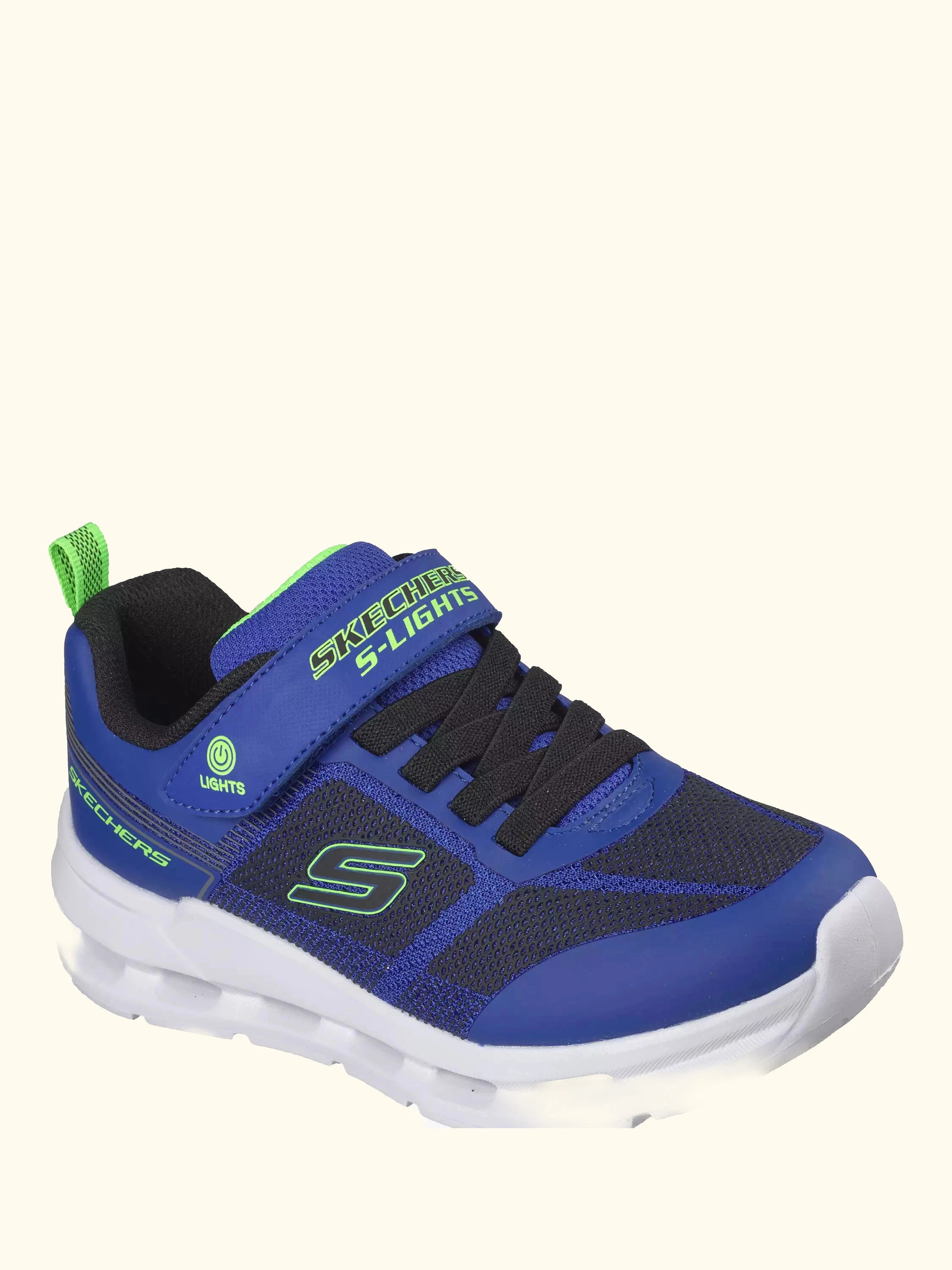 Skechers Kids' S-Lights Glide-Step Lights Trainers, Blue