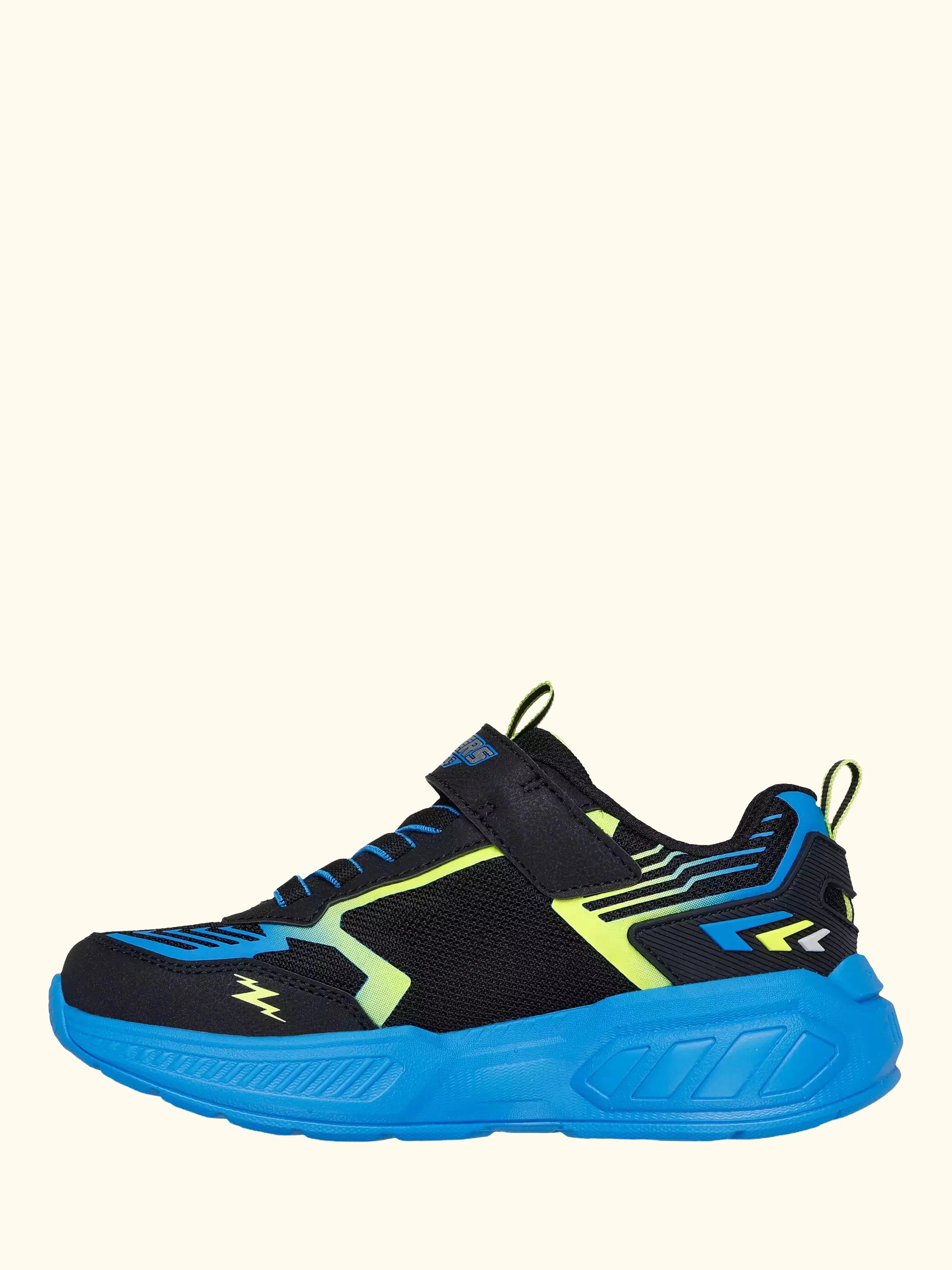 Skechers Kids' S-Lights Light Storm 3.0 Trainers, Black/Multi