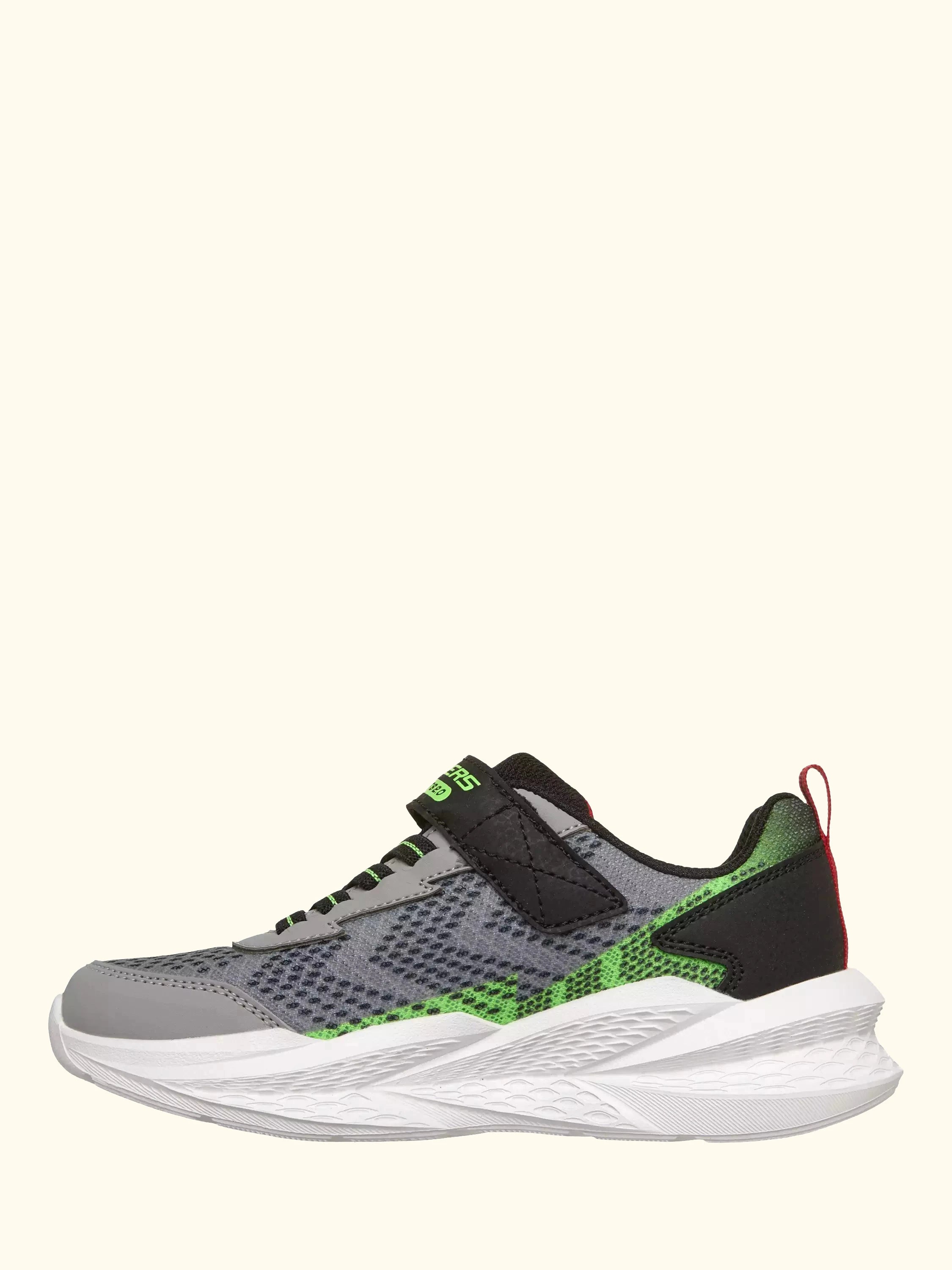 Skechers Kids' S-Lights Meteor-Lights 2.0 Trainers, Grey/Multi