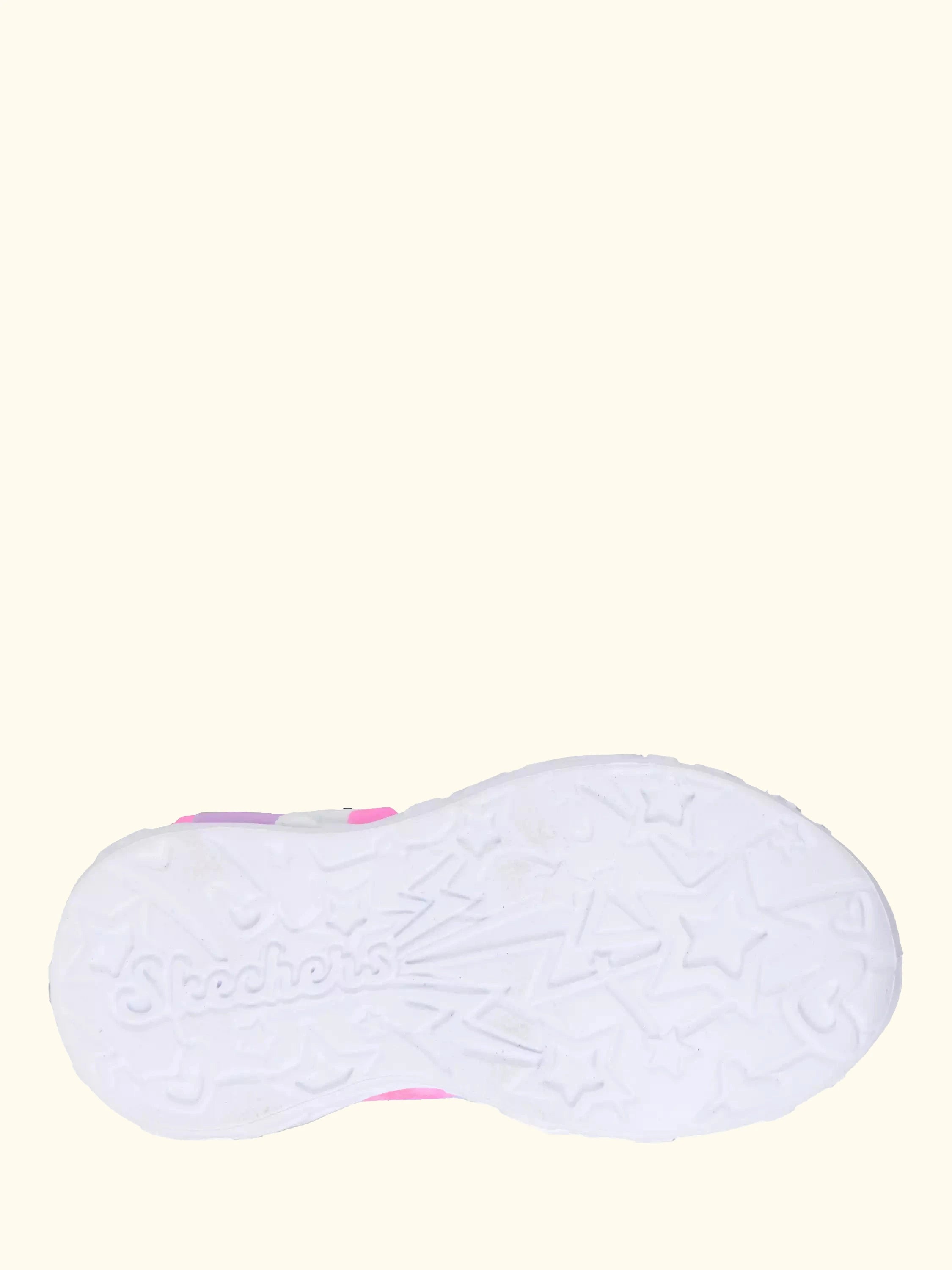 Skechers Kids' Unicorn Charmer Lil Heart Sparkles Trainers, Pink/Multi
