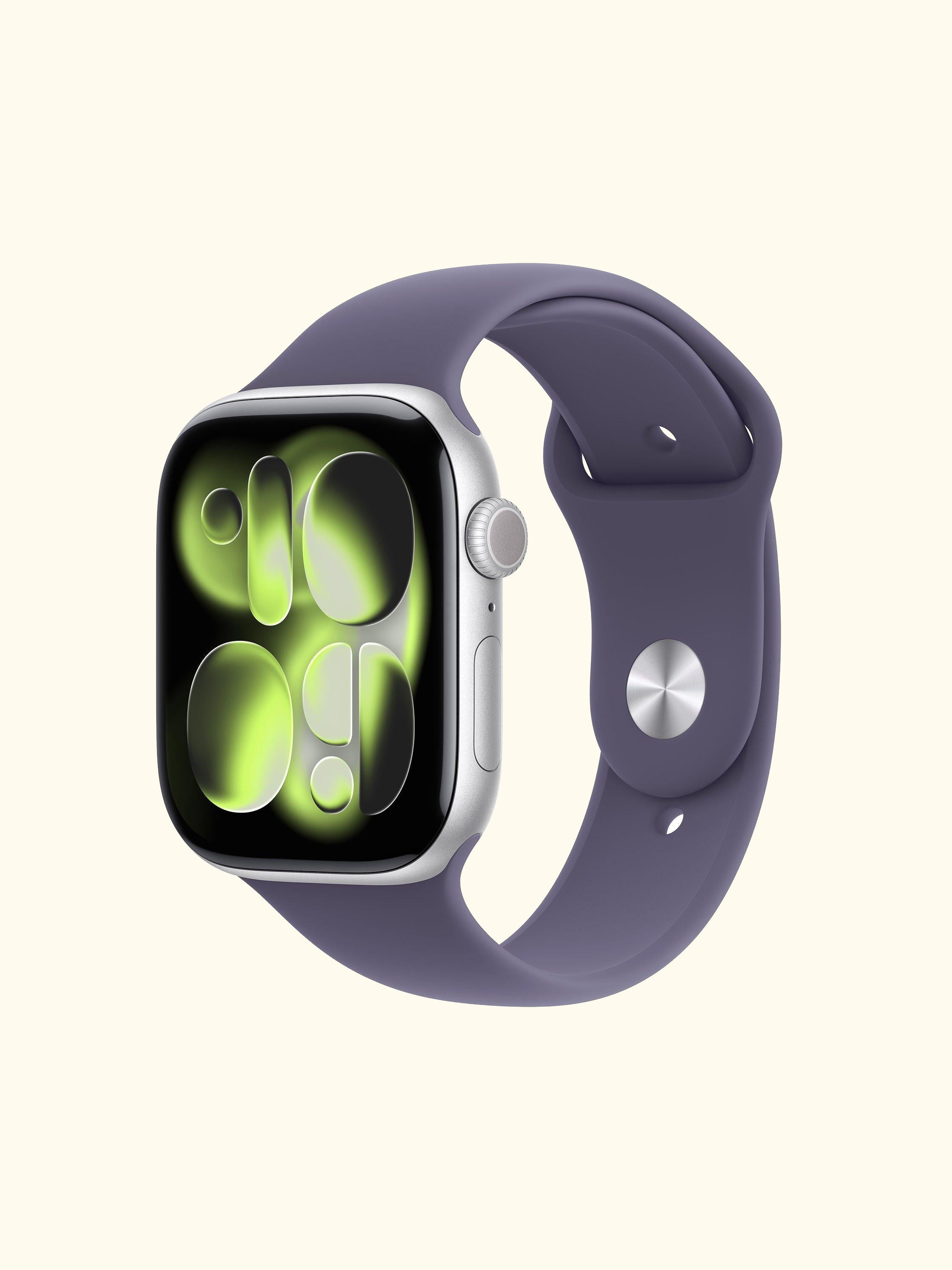Watch Series 11 GPS + Cellular, 46mm, Aluminium Case, Small-Medium Sport Band, Jet Black/Black