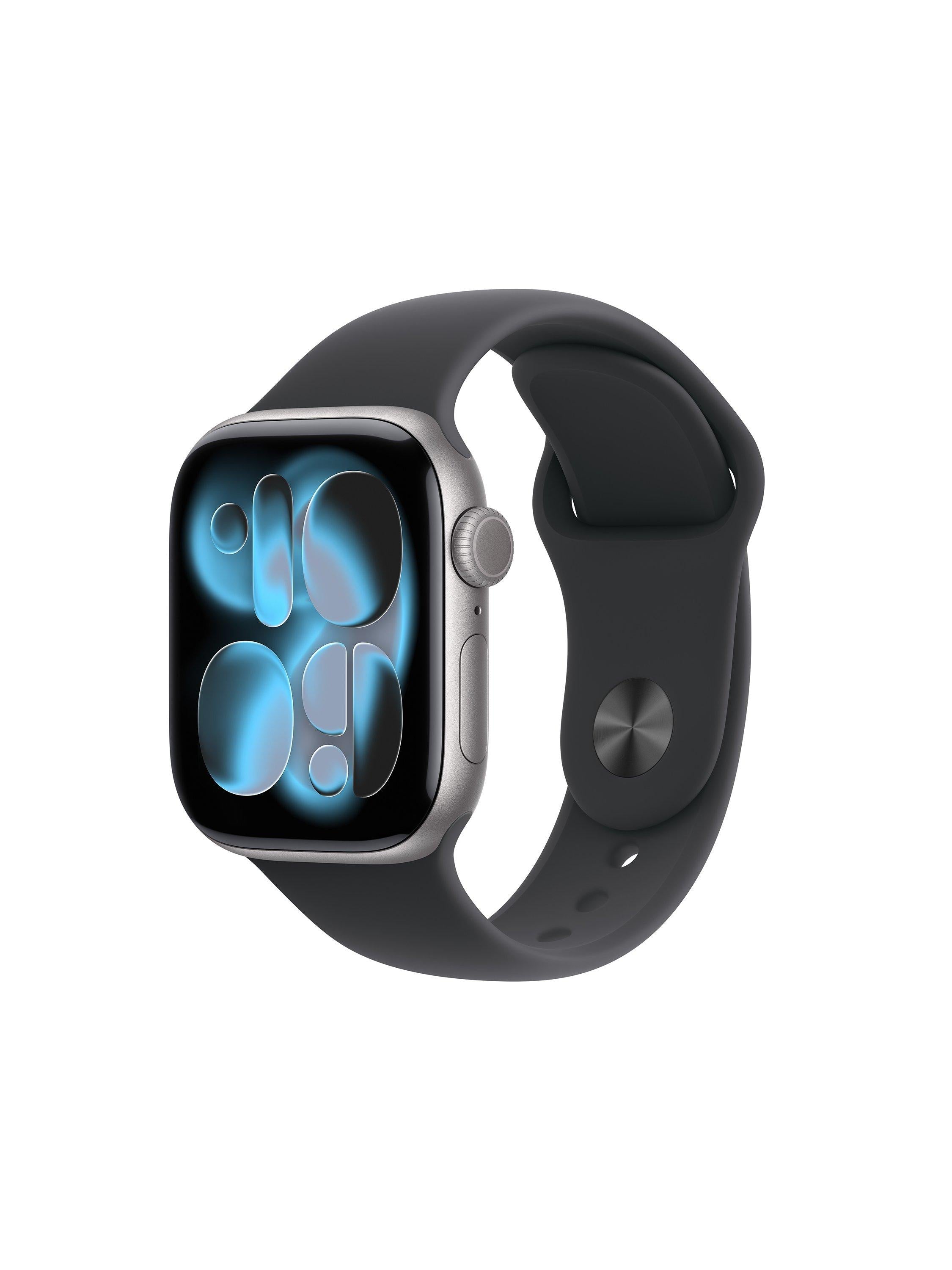 Watch Series 11 GPS, 42mm, Aluminium Case, Small-Medium Sport Band, Rose Gold/Light Blush