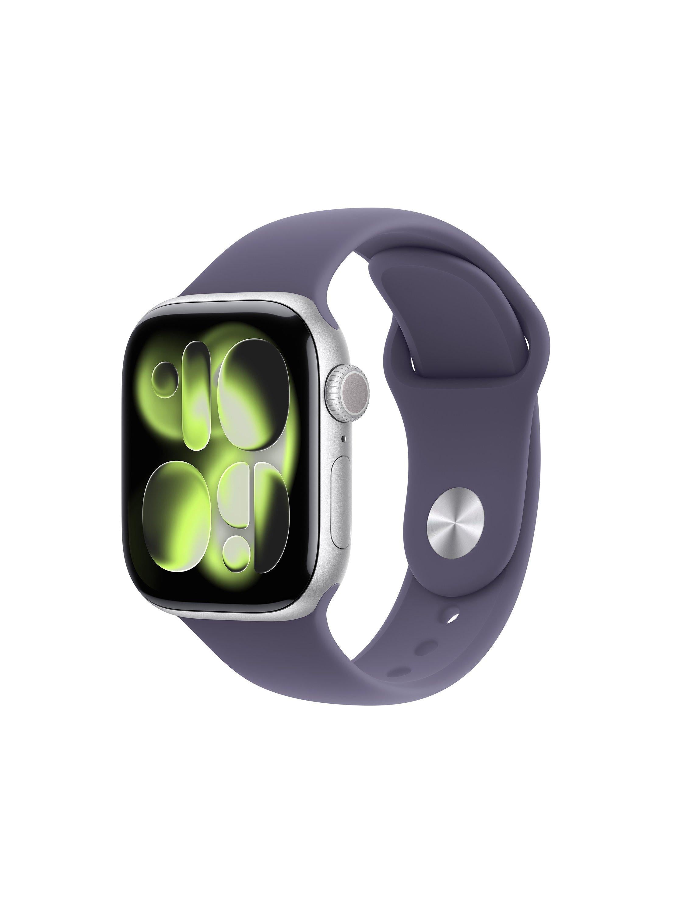 Watch Series 11 GPS, 42mm, Aluminium Case, Small-Medium Sport Band, Rose Gold/Light Blush