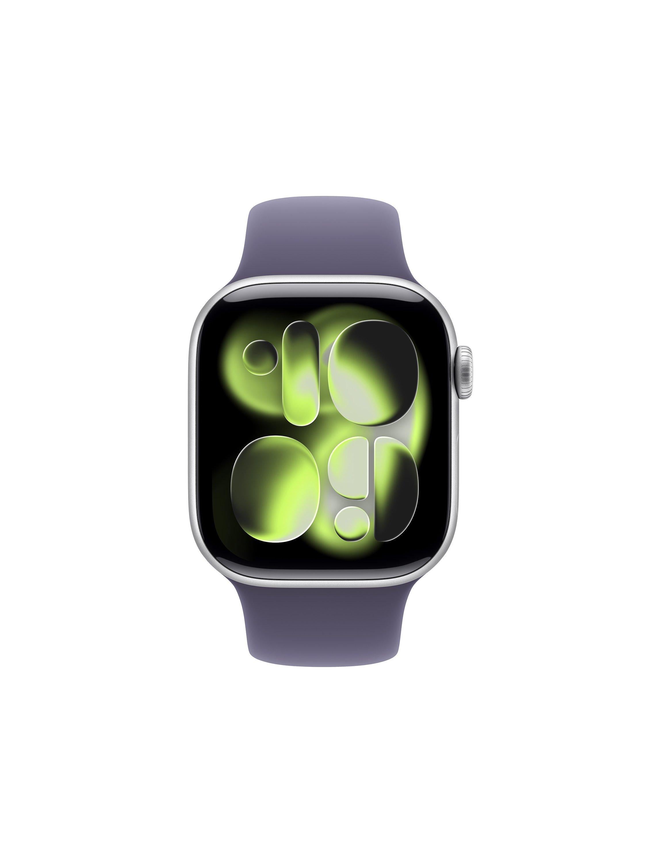 Watch Series 11 GPS, 42mm, Aluminium Case, Small-Medium Sport Band, Rose Gold/Light Blush
