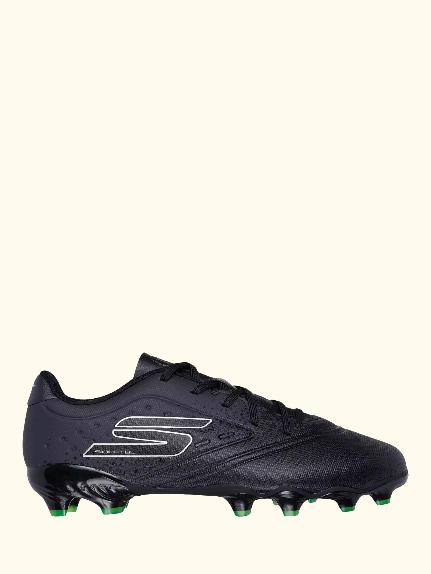 Skechers Kids' Razor 1.5 Football Boots, Black/Silver