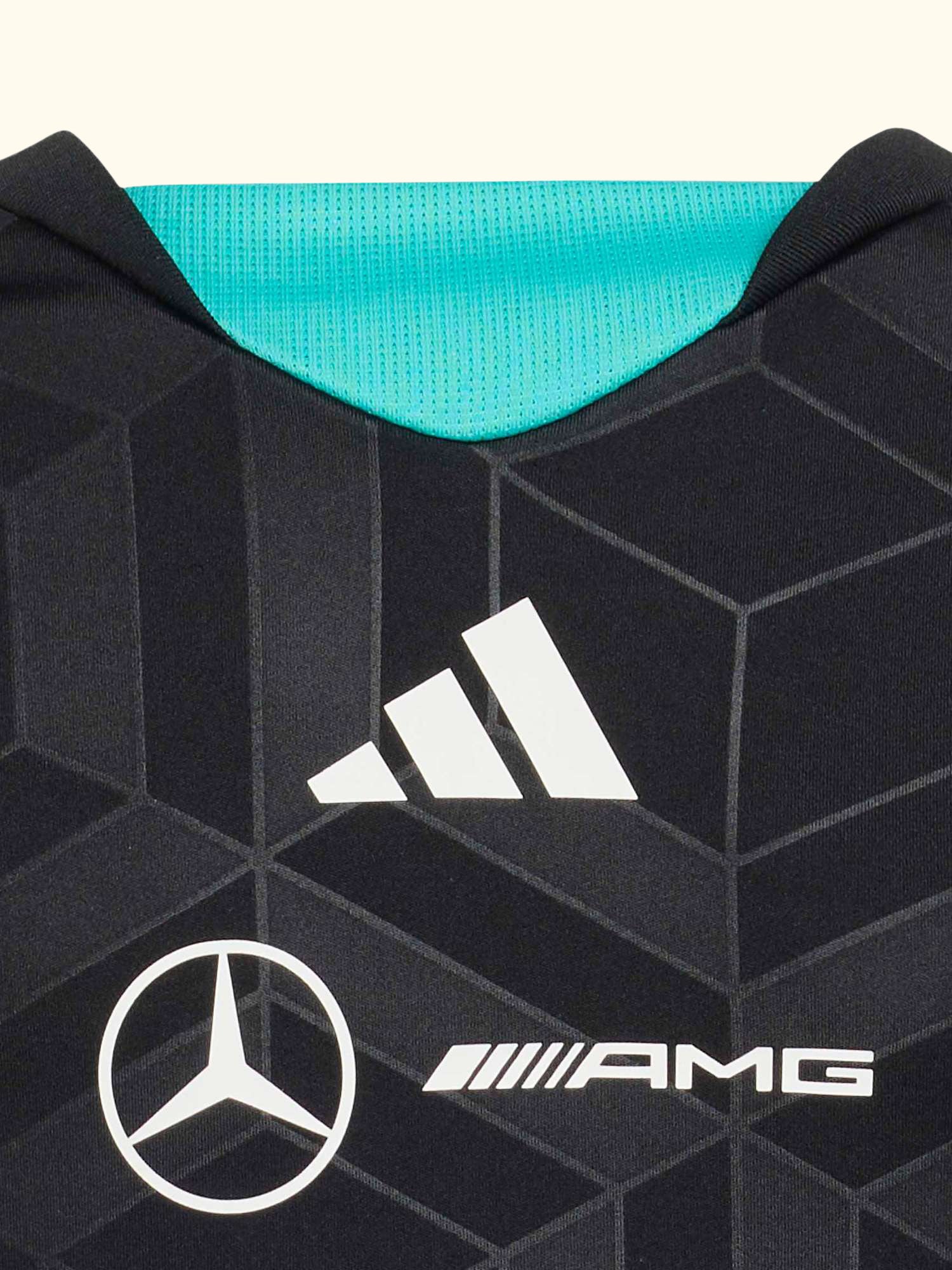 Kids' Mercedes AMG Petronas Formula 1 Team Driver Shirt, Black