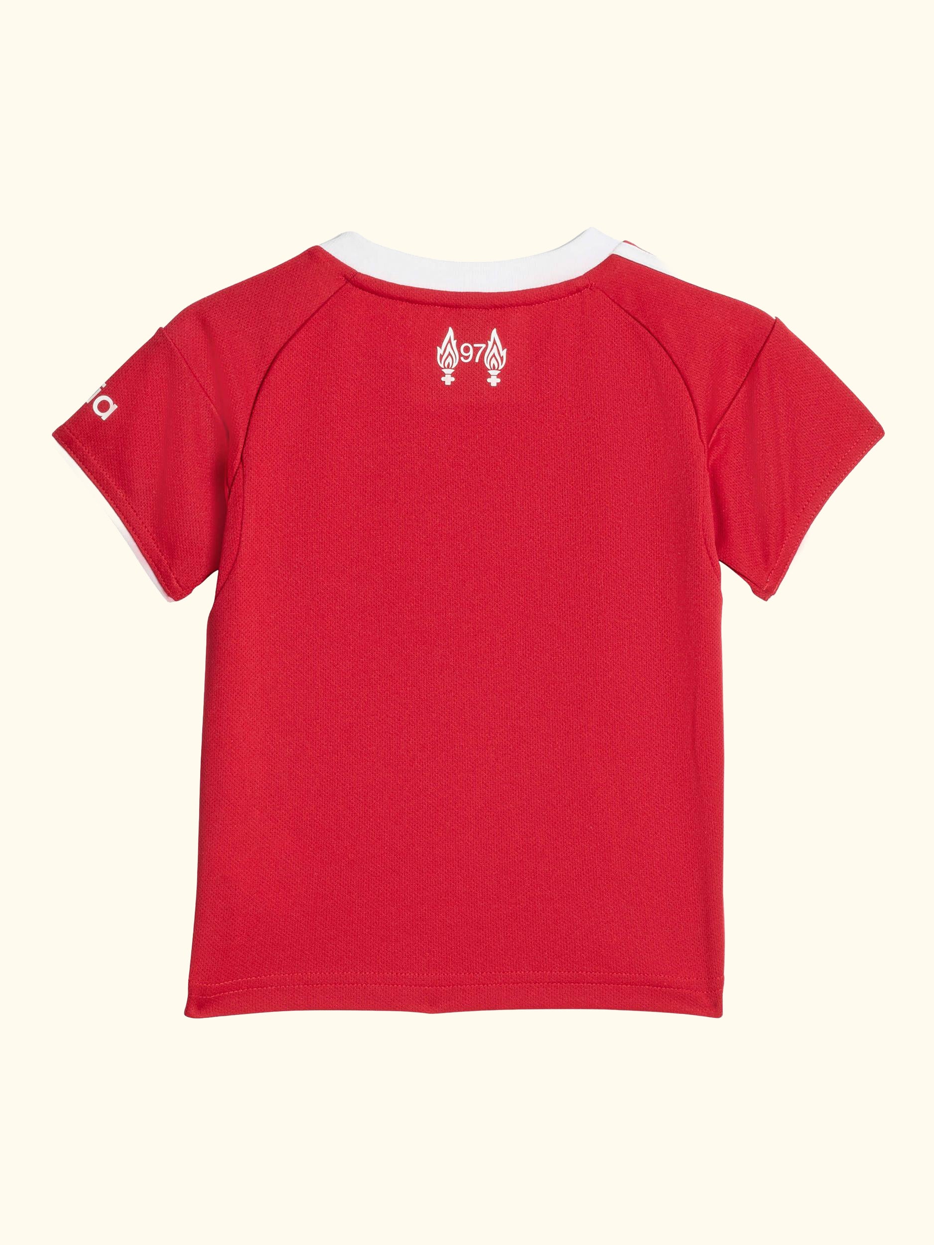 Baby Liverpool FC Football Top & Shorts Set, Strawberry Red