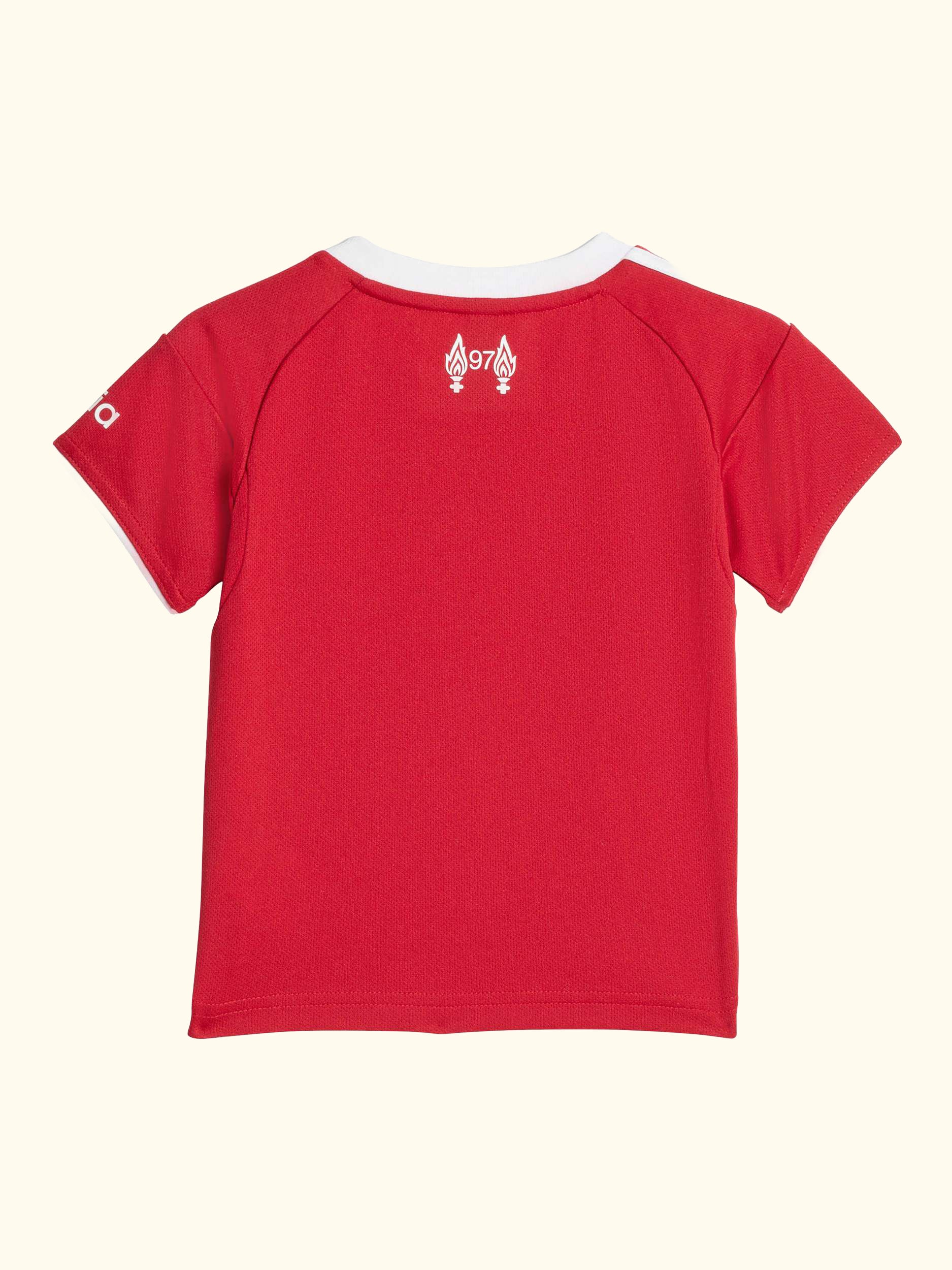 Baby Liverpool FC Football Top & Shorts Set, Strawberry Red