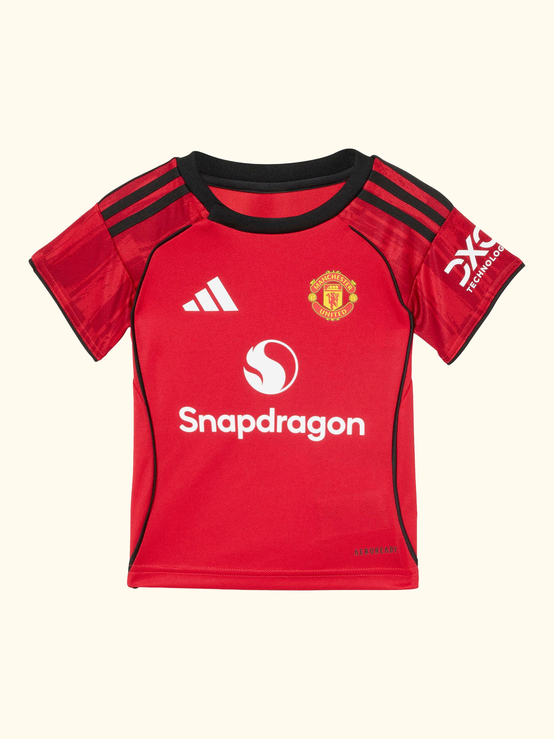Baby Manchester United Football Top & Shorts Set, Red