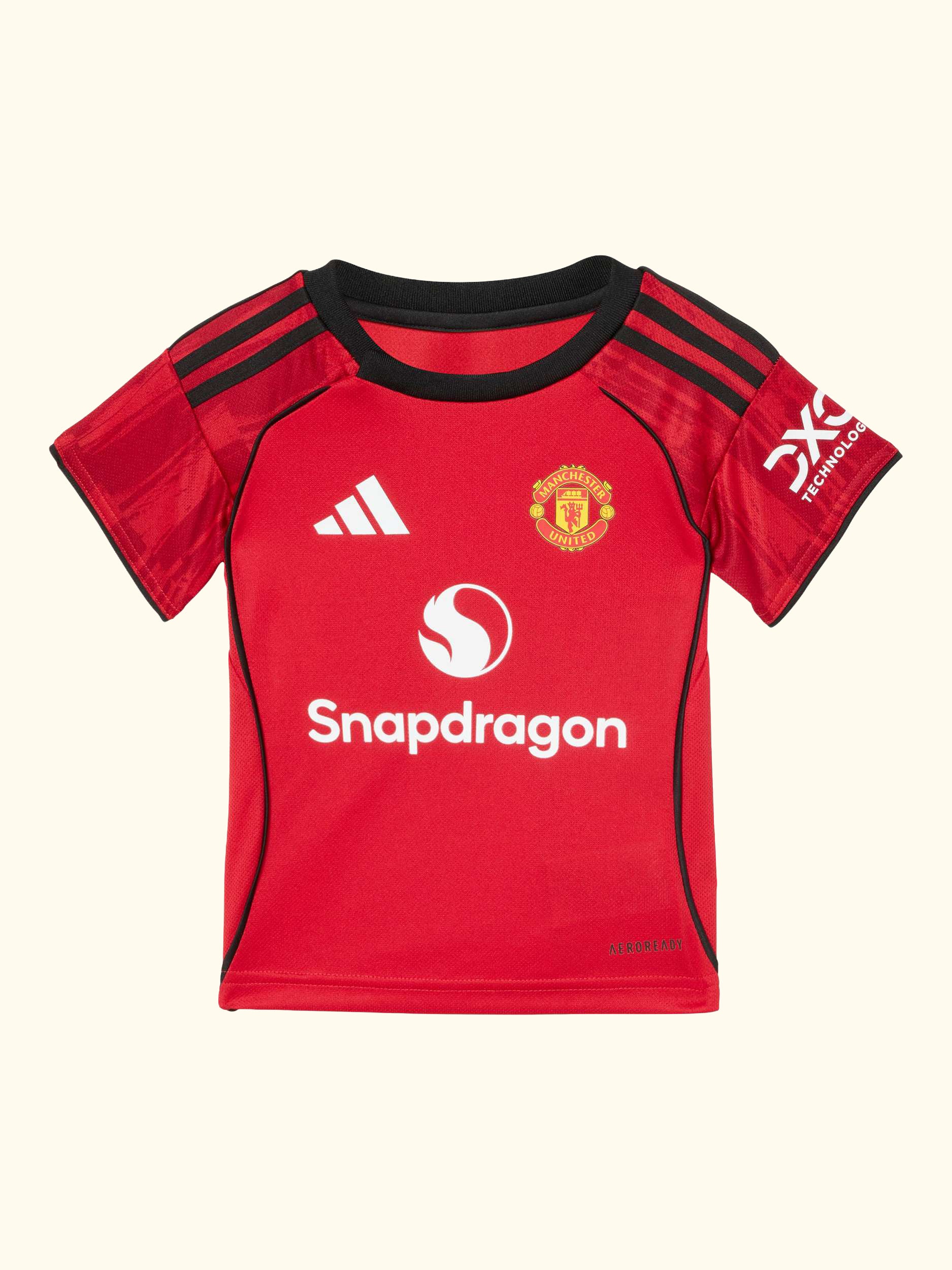Baby Manchester United Football Top & Shorts Set, Red