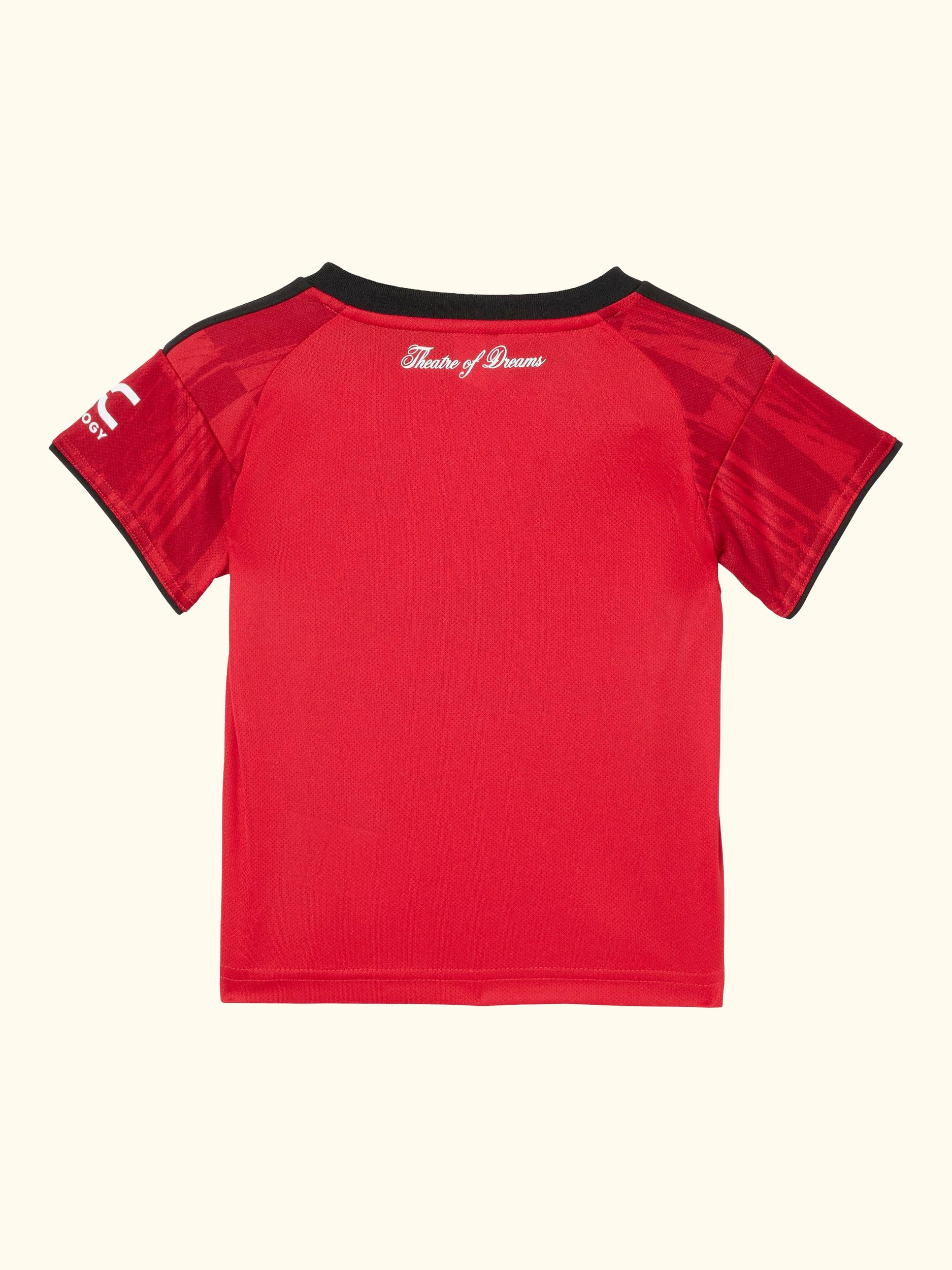 Baby Manchester United Football Top & Shorts Set, Red