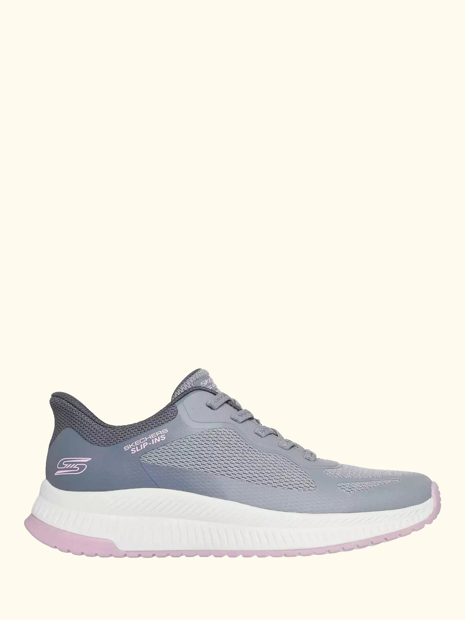 Skechers Hands Free Slip-ins BOBS Sport Squad Chaos 4 Staple Look Trainers