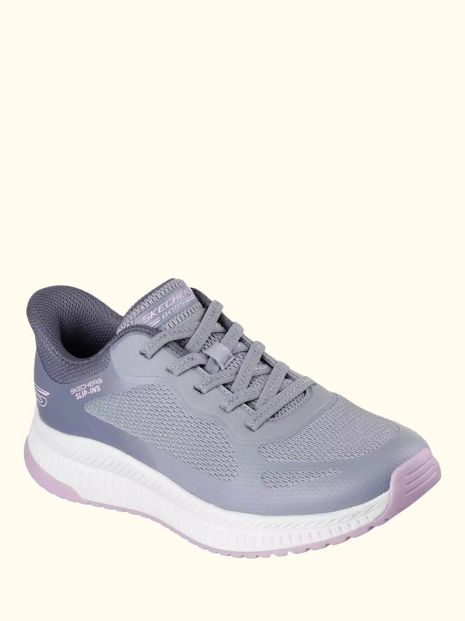 Skechers Hands Free Slip-ins BOBS Sport Squad Chaos 4 Staple Look Trainers
