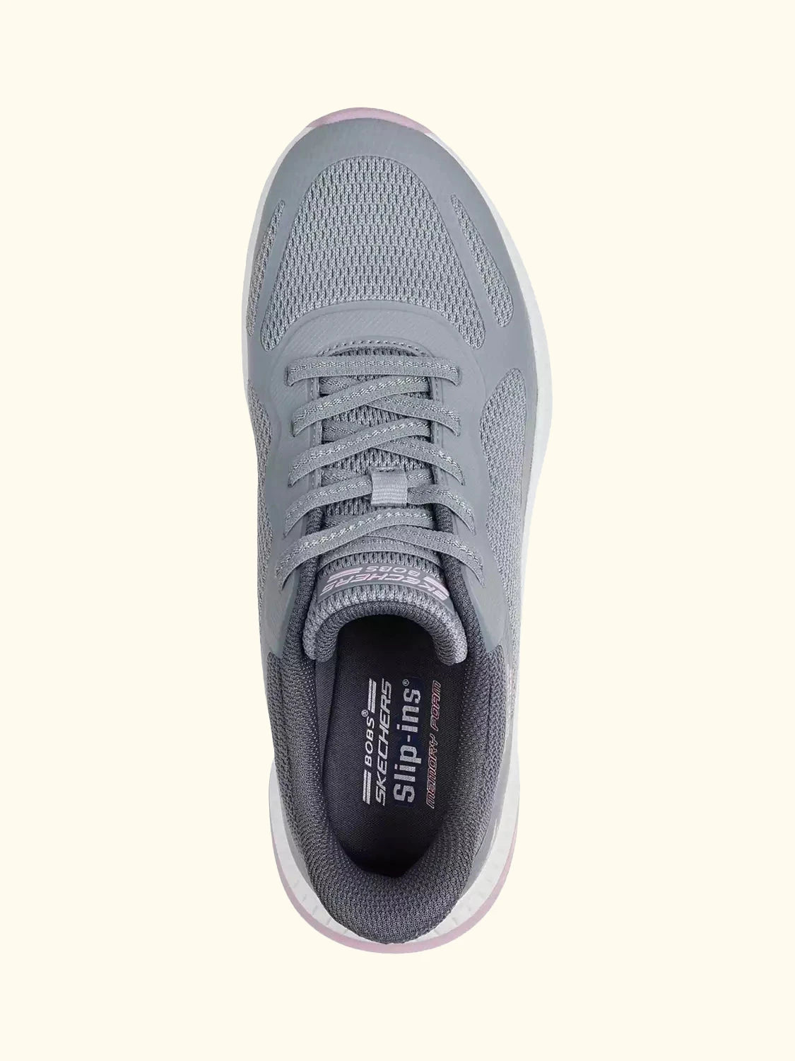 Skechers Hands Free Slip-ins BOBS Sport Squad Chaos 4 Staple Look Trainers