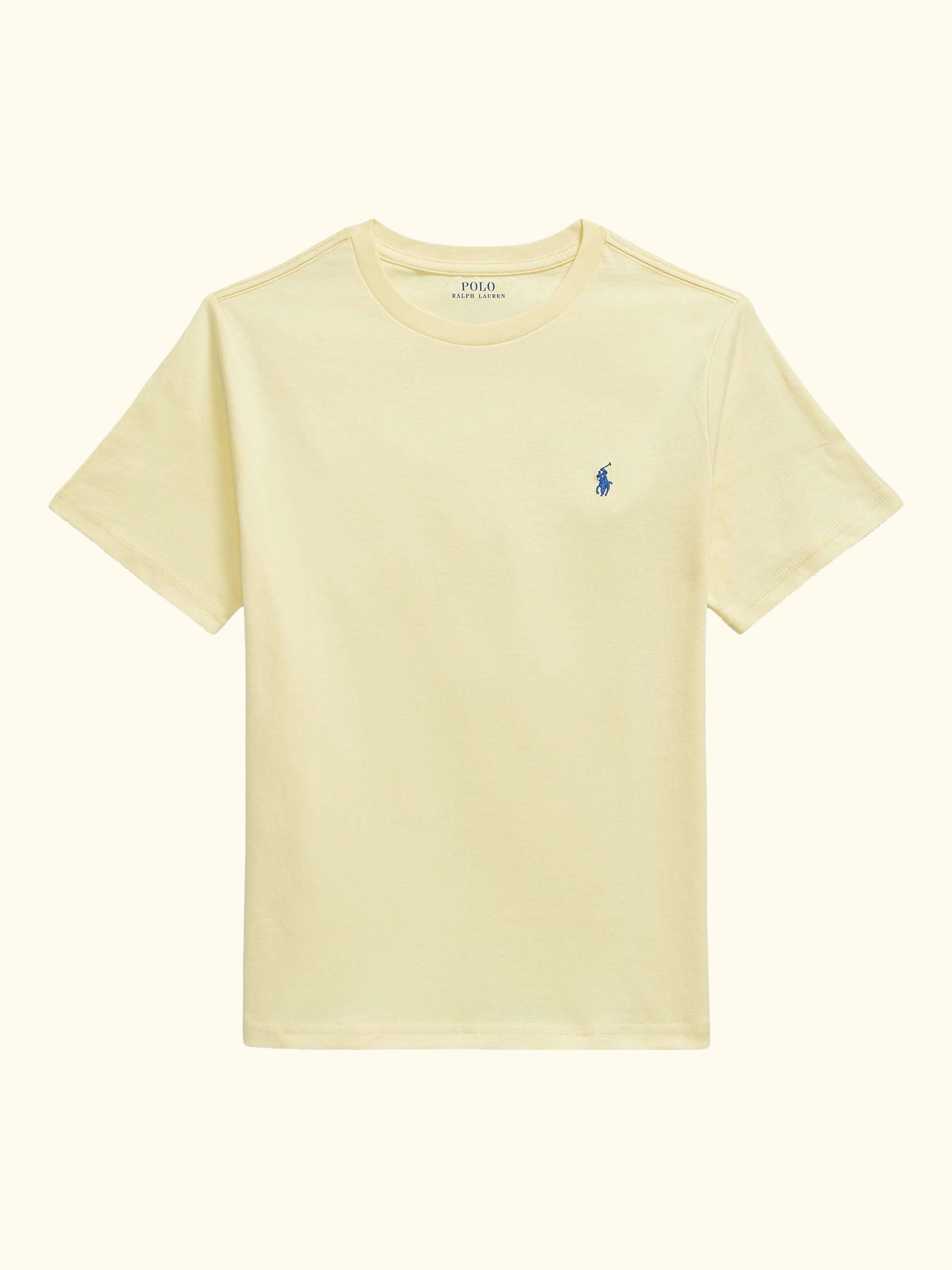 Kids' Pure Cotton Short Sleeved T-Shirt, T-bird Yellow