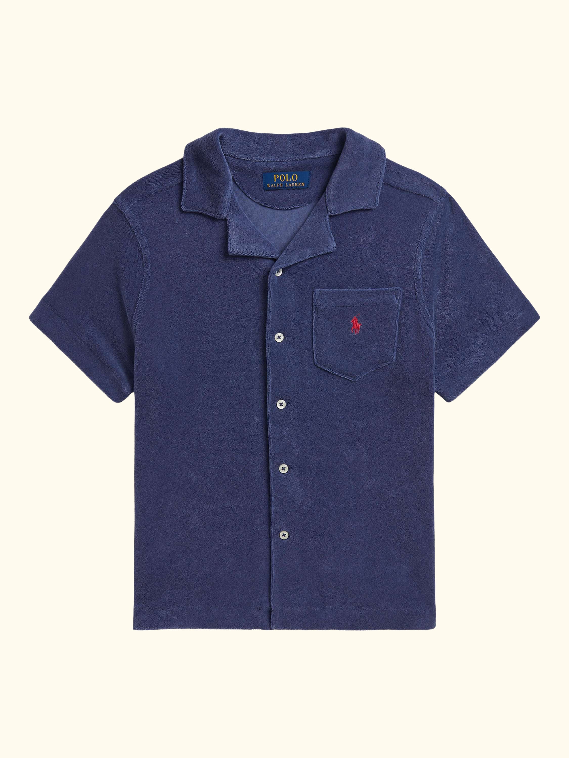 Polo Ralph Lauren Kids' Short Sleeve Shirt, Navy