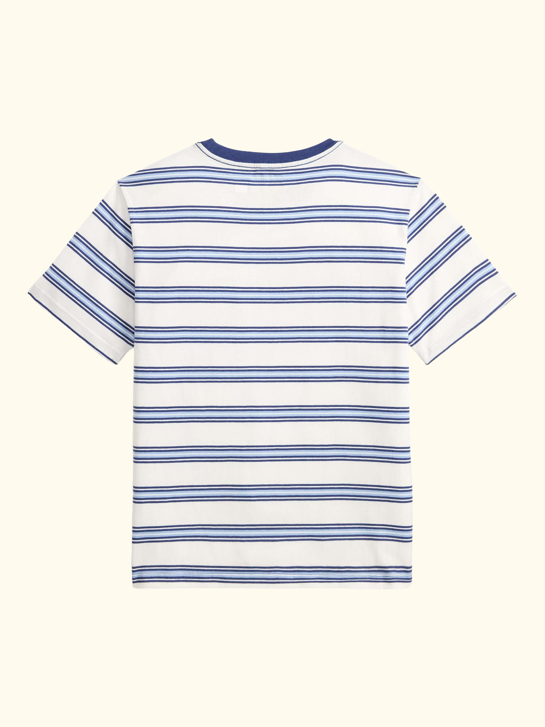 Kids' Short Sleeve Striped T-Shirt, Deckwash W