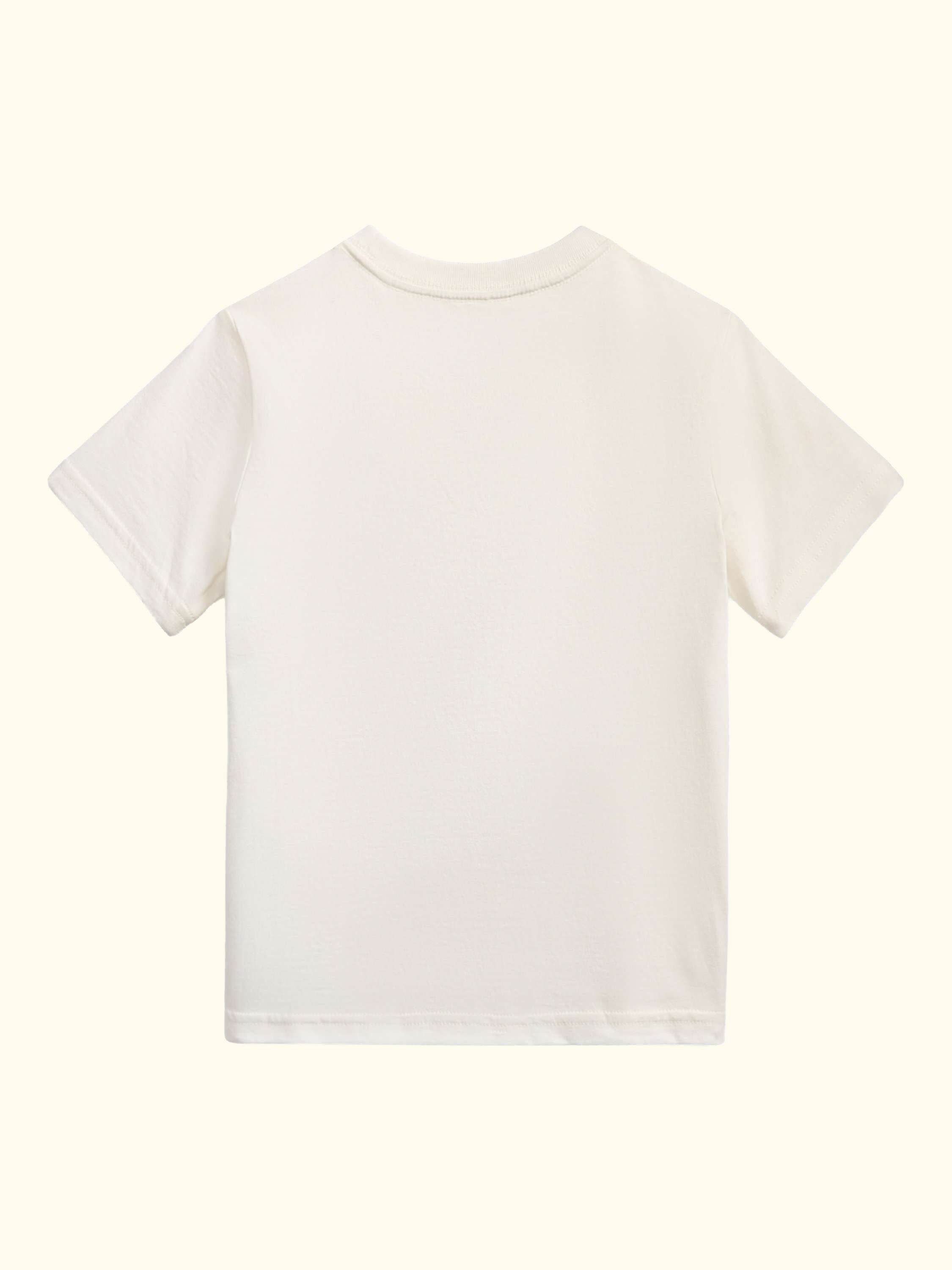 Kids' Short Sleeve Polo Bear T-Shirt, White
