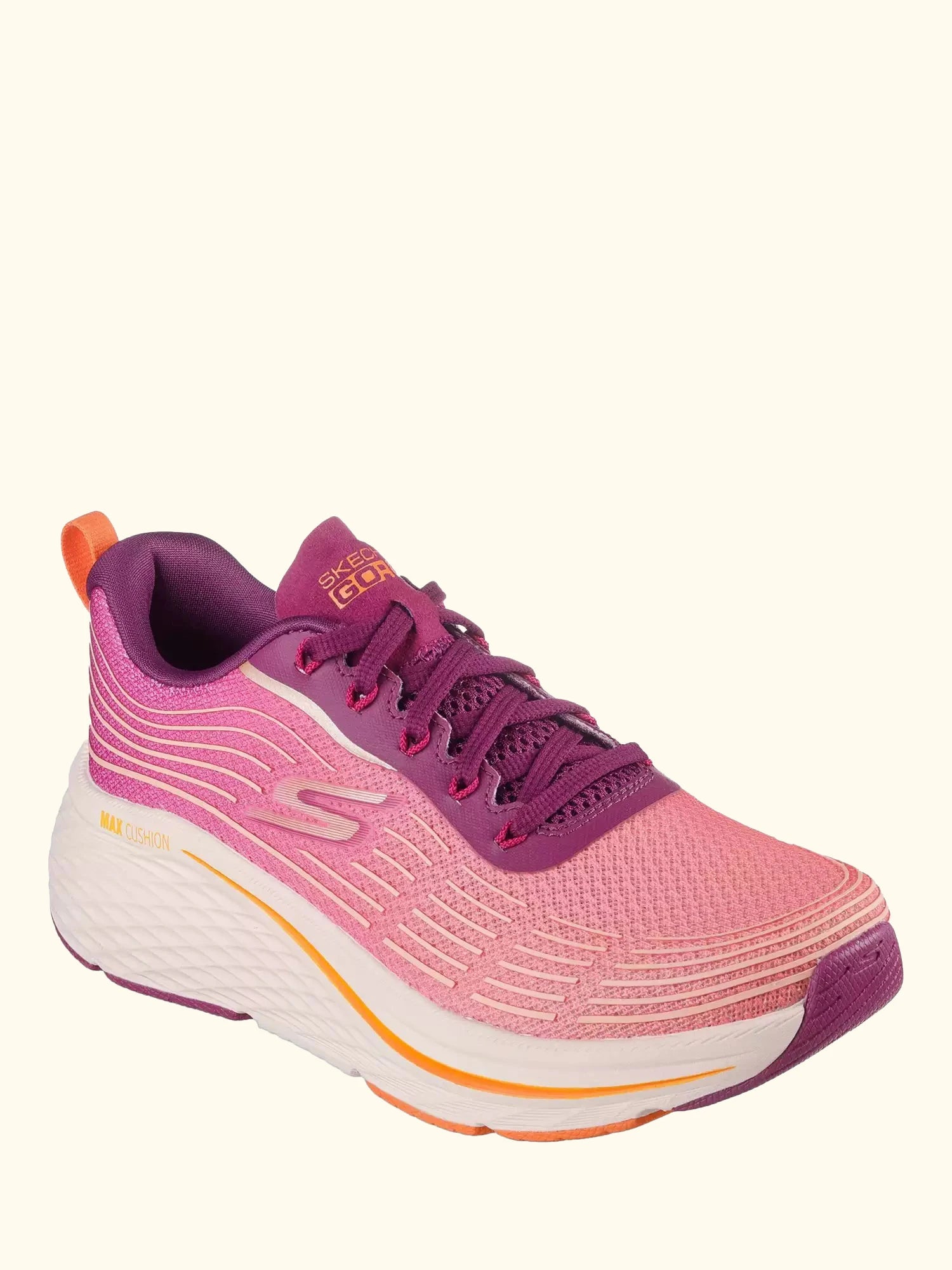 Skechers Max Cushioning Elite 2.0 Alaura Trainers, Raspberry