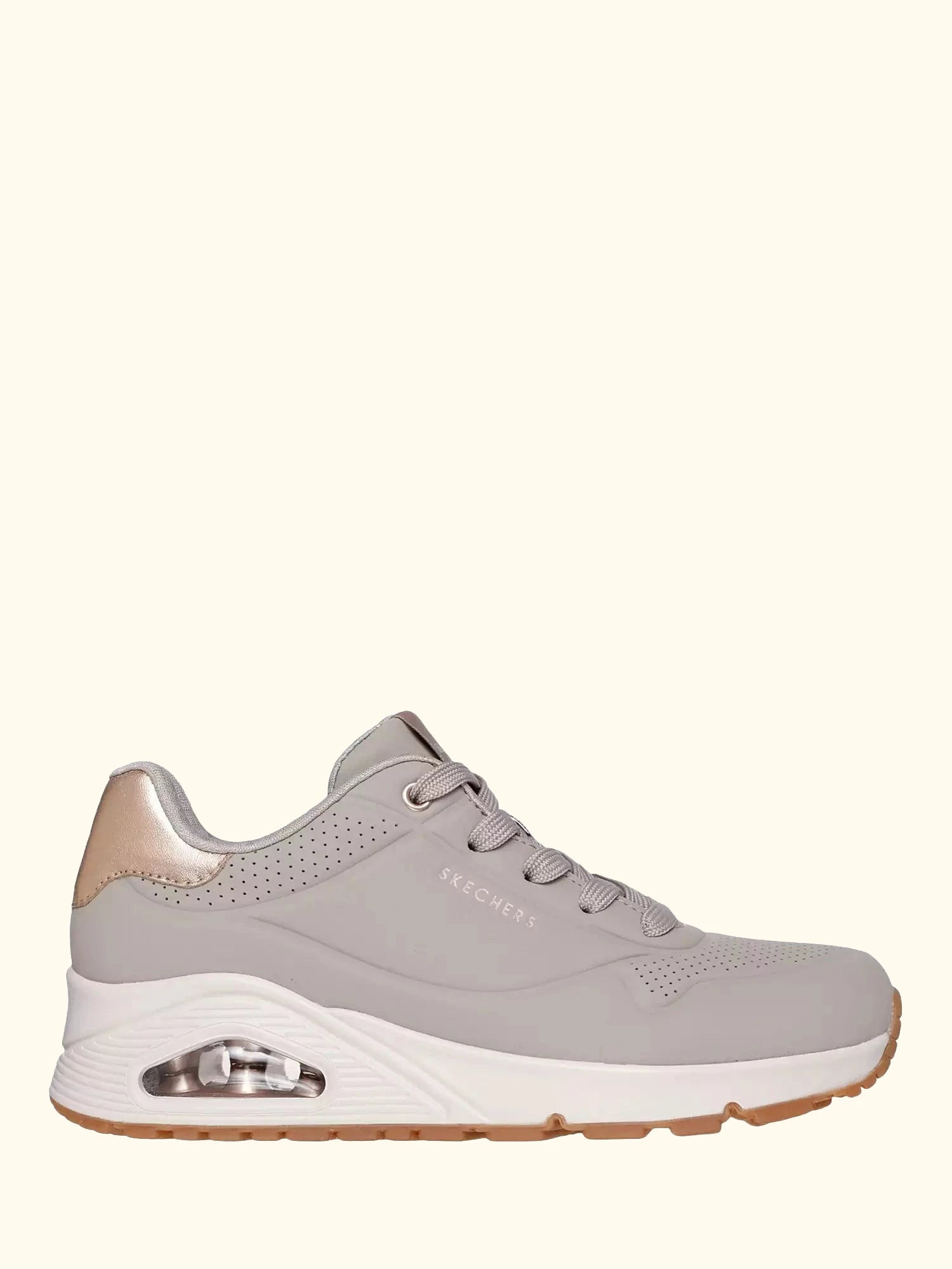 Skechers Street Uno Golden Air Trainers, Taupe