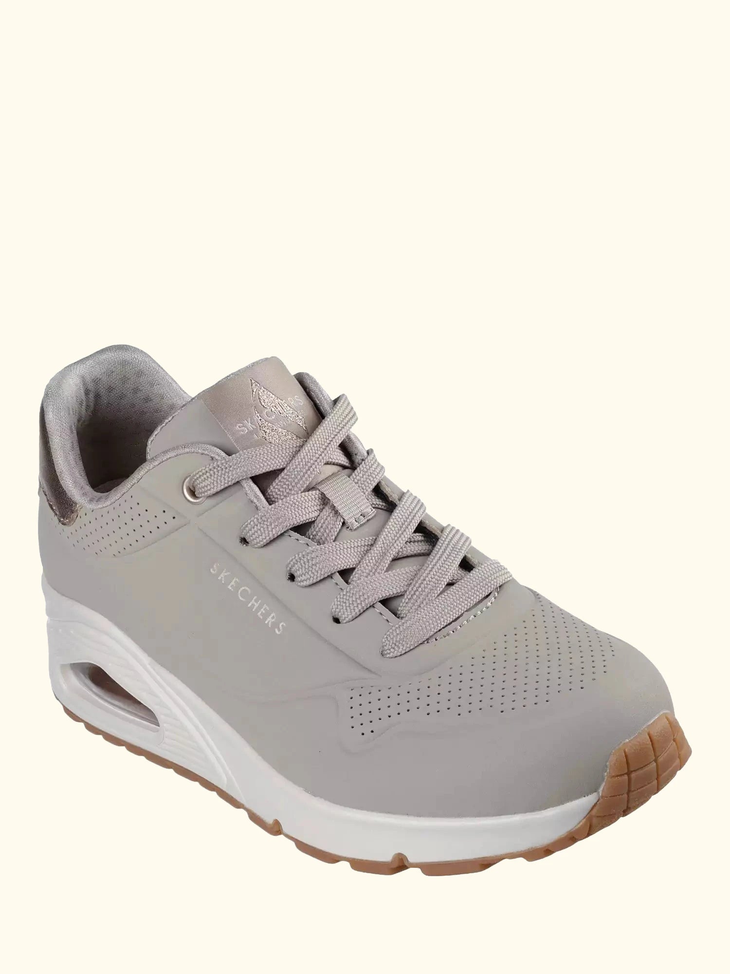 Skechers Street Uno Golden Air Trainers, Taupe