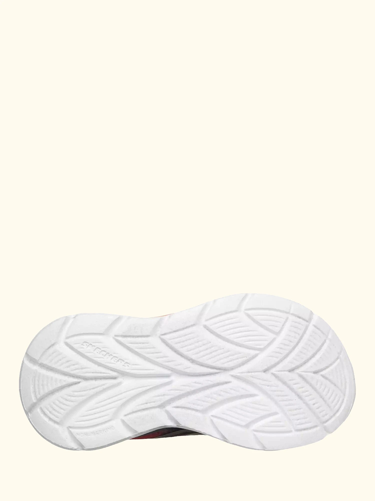 Skechers Kids' Flex-Glow Ultra Mesh Trainers, Charcoal/Red