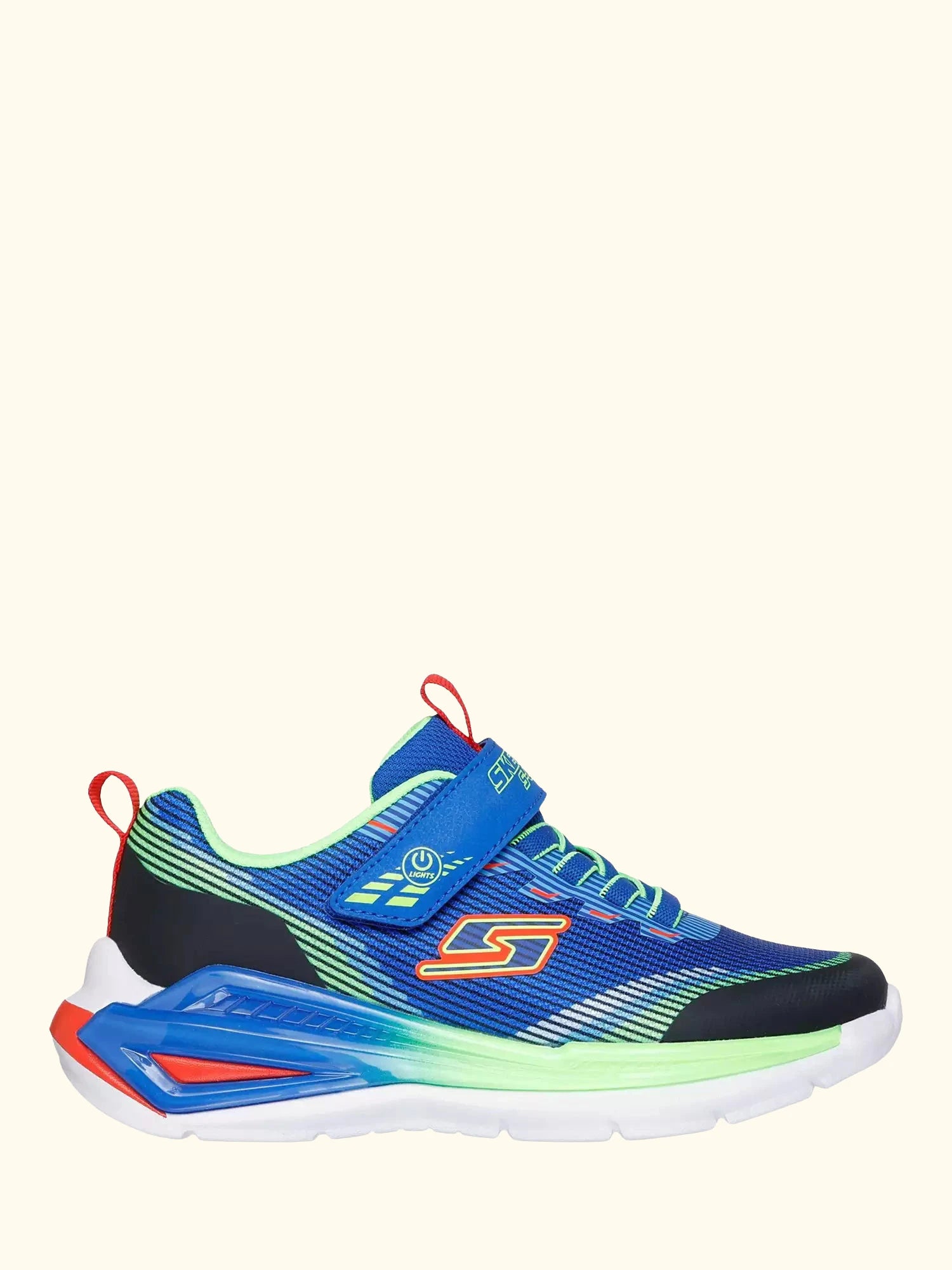 Skechers Kids' S-Lights Tri-Namics 2.0 Trainers, Blue/Multi