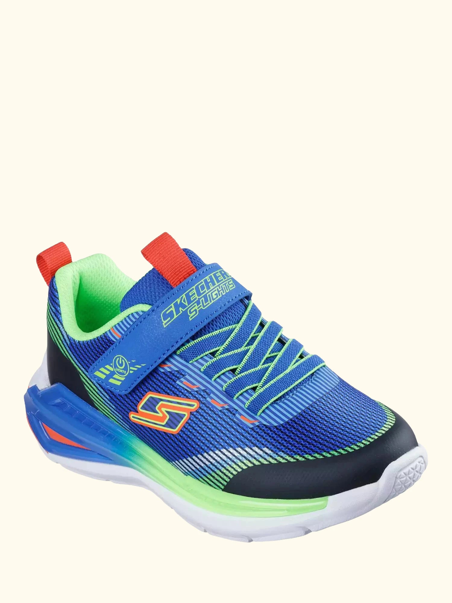Skechers Kids' S-Lights Tri-Namics 2.0 Trainers, Blue/Multi