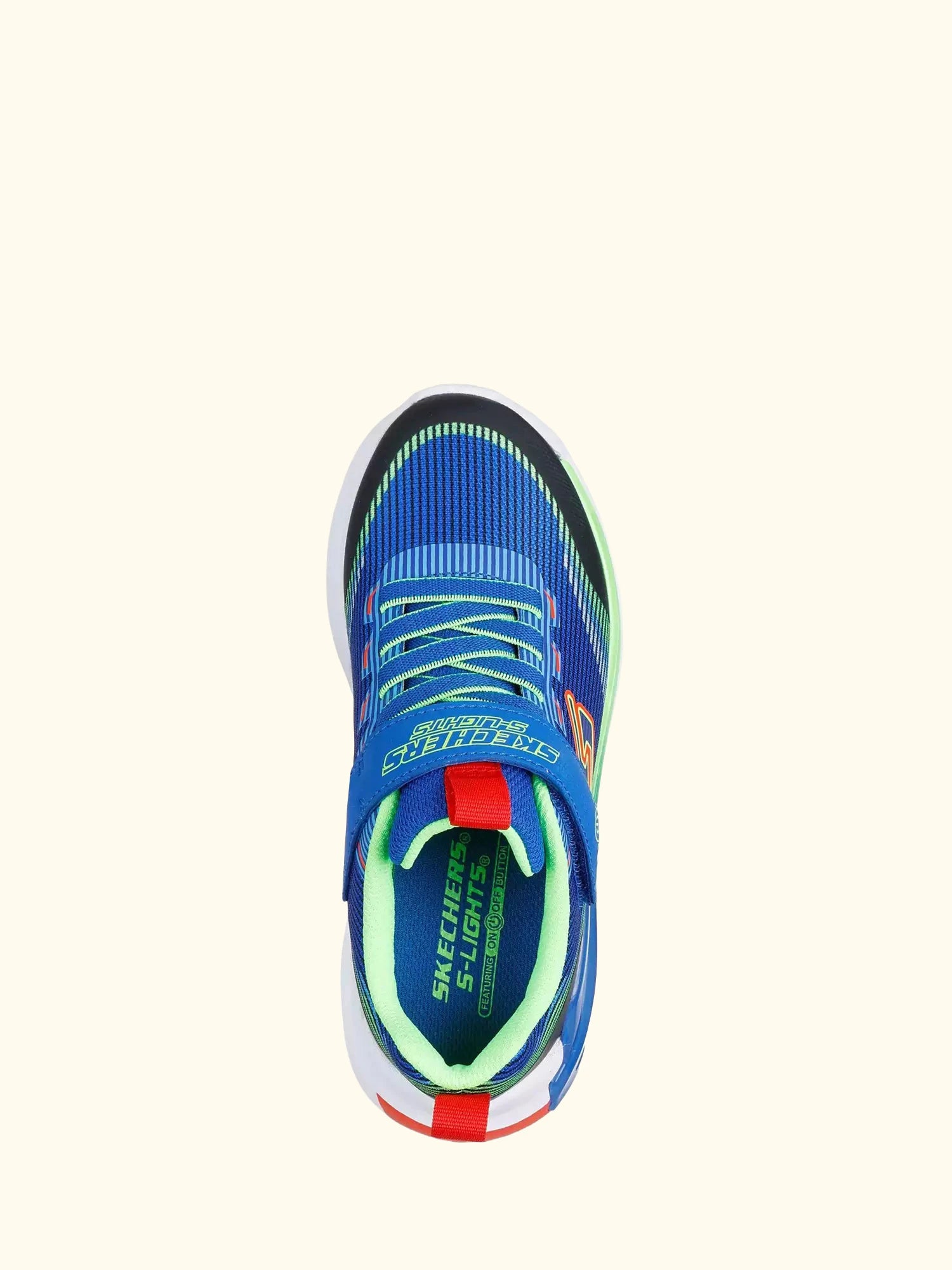 Skechers Kids' S-Lights Tri-Namics 2.0 Trainers, Blue/Multi