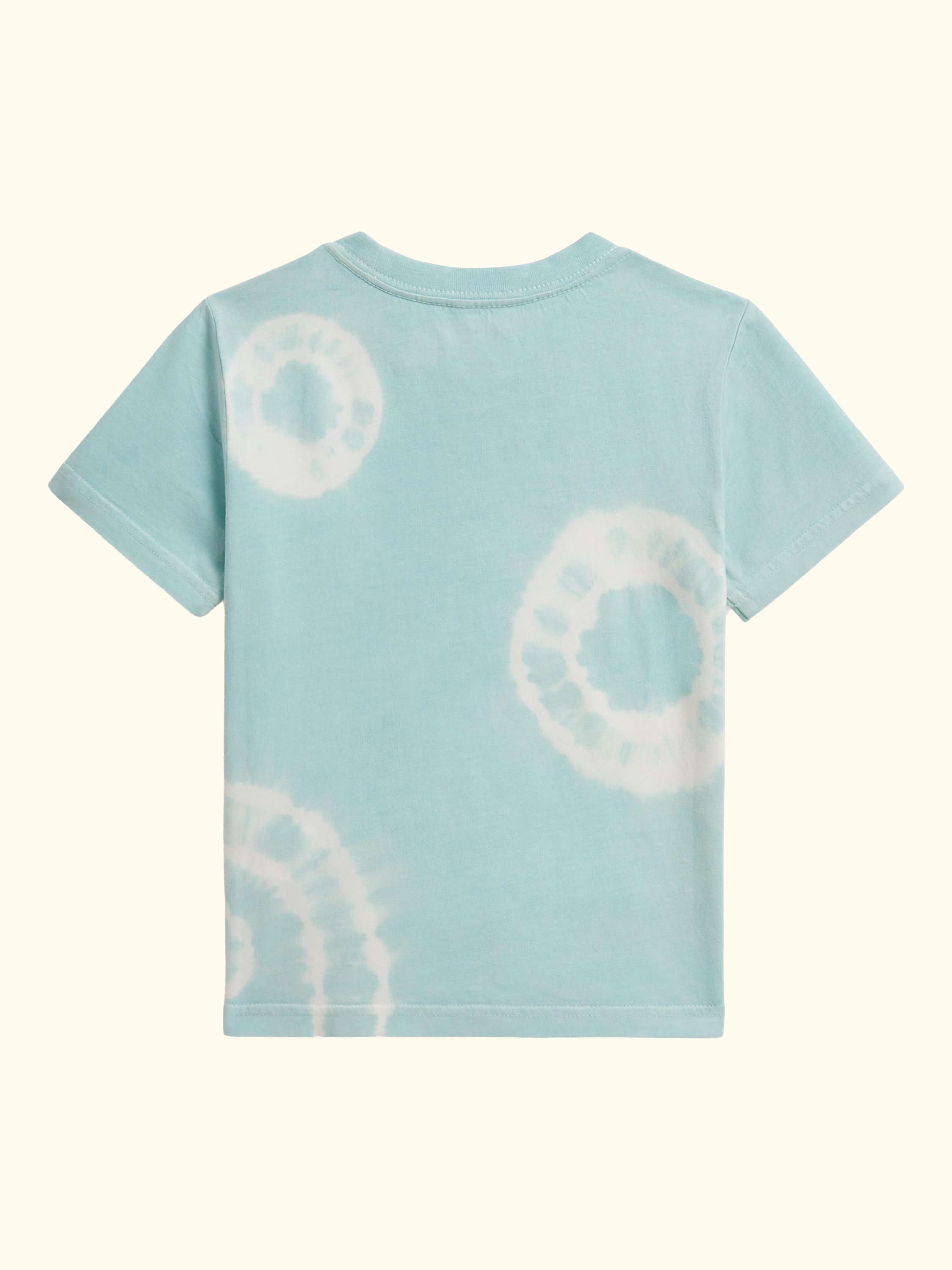 Kids' Short Sleeve Polo Bear Surf T-Shirt, Parakeet