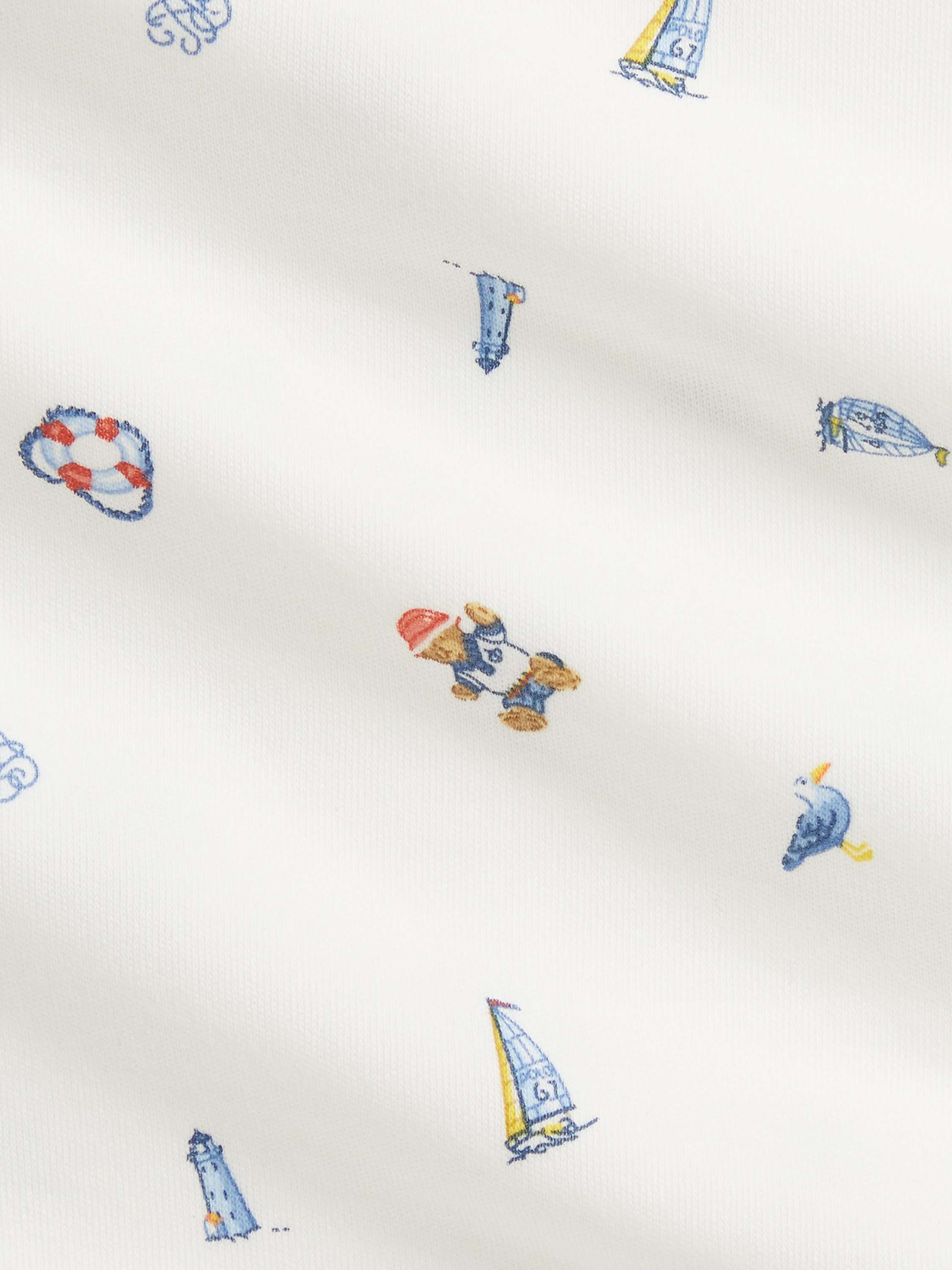 Baby Cotton Nautical Bear Gift Box Set, Multi