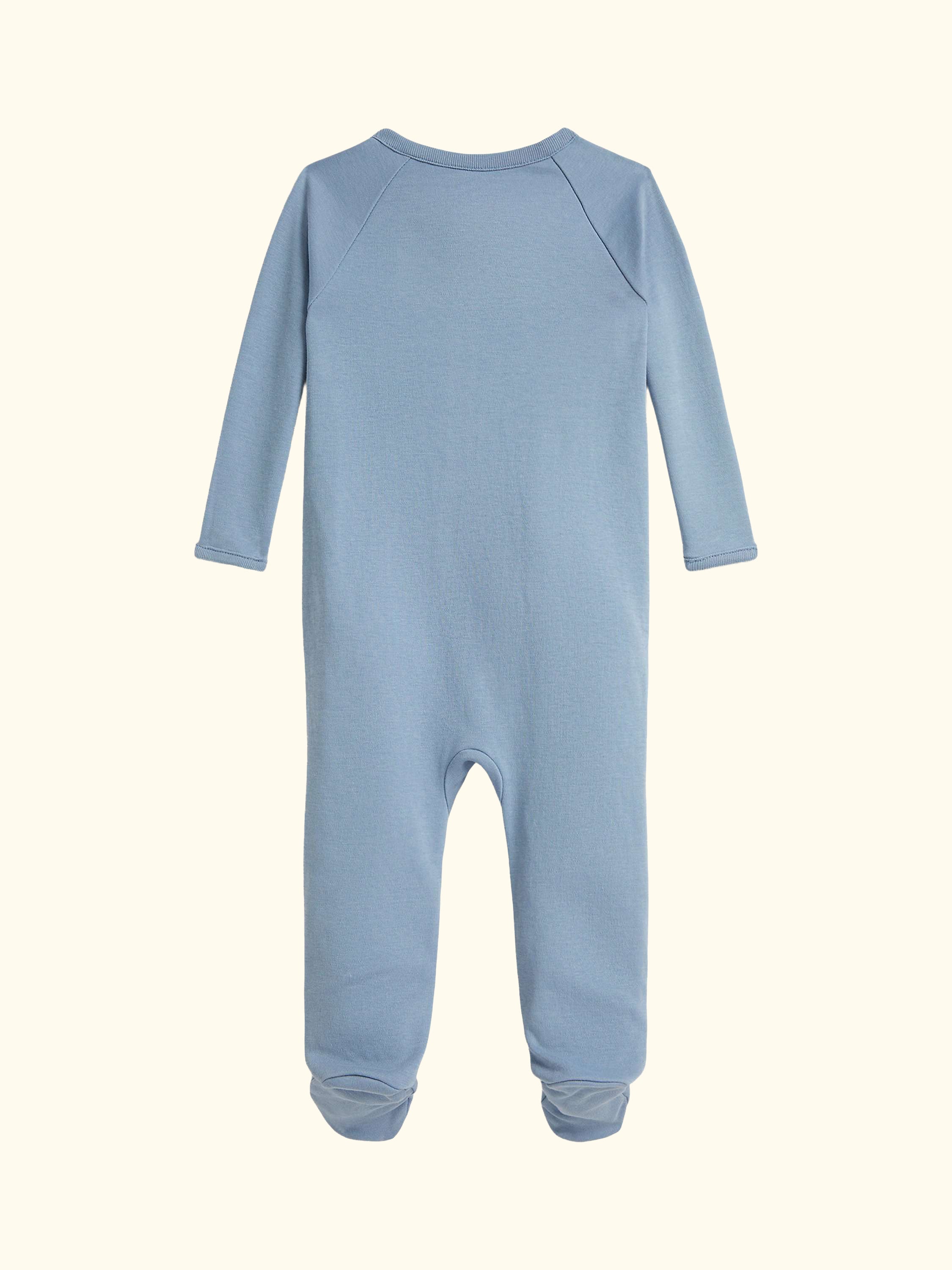 Baby Zip Sleepsuit, Blue