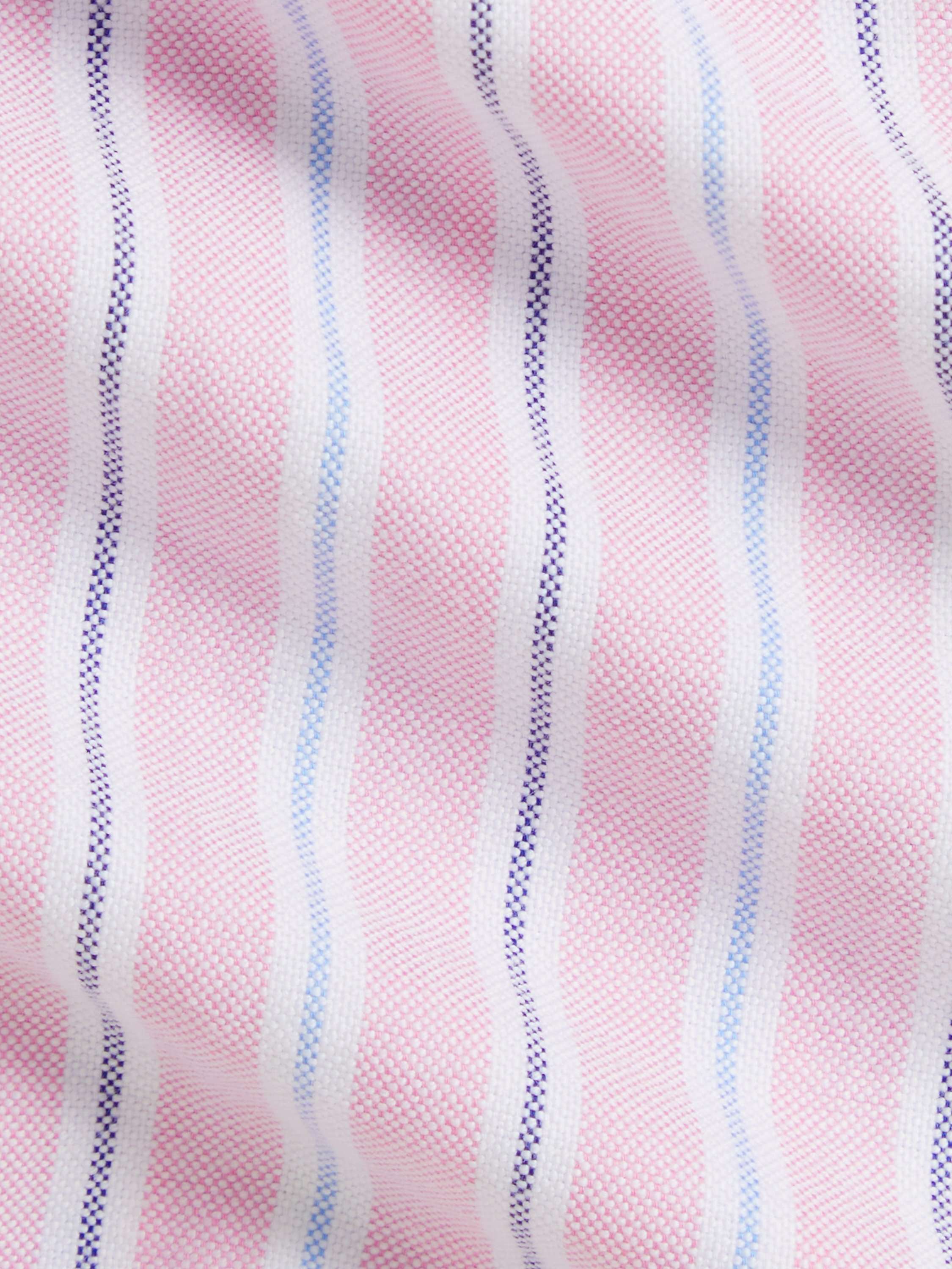 Baby Woven Stripe Cotton Dress, Multi
