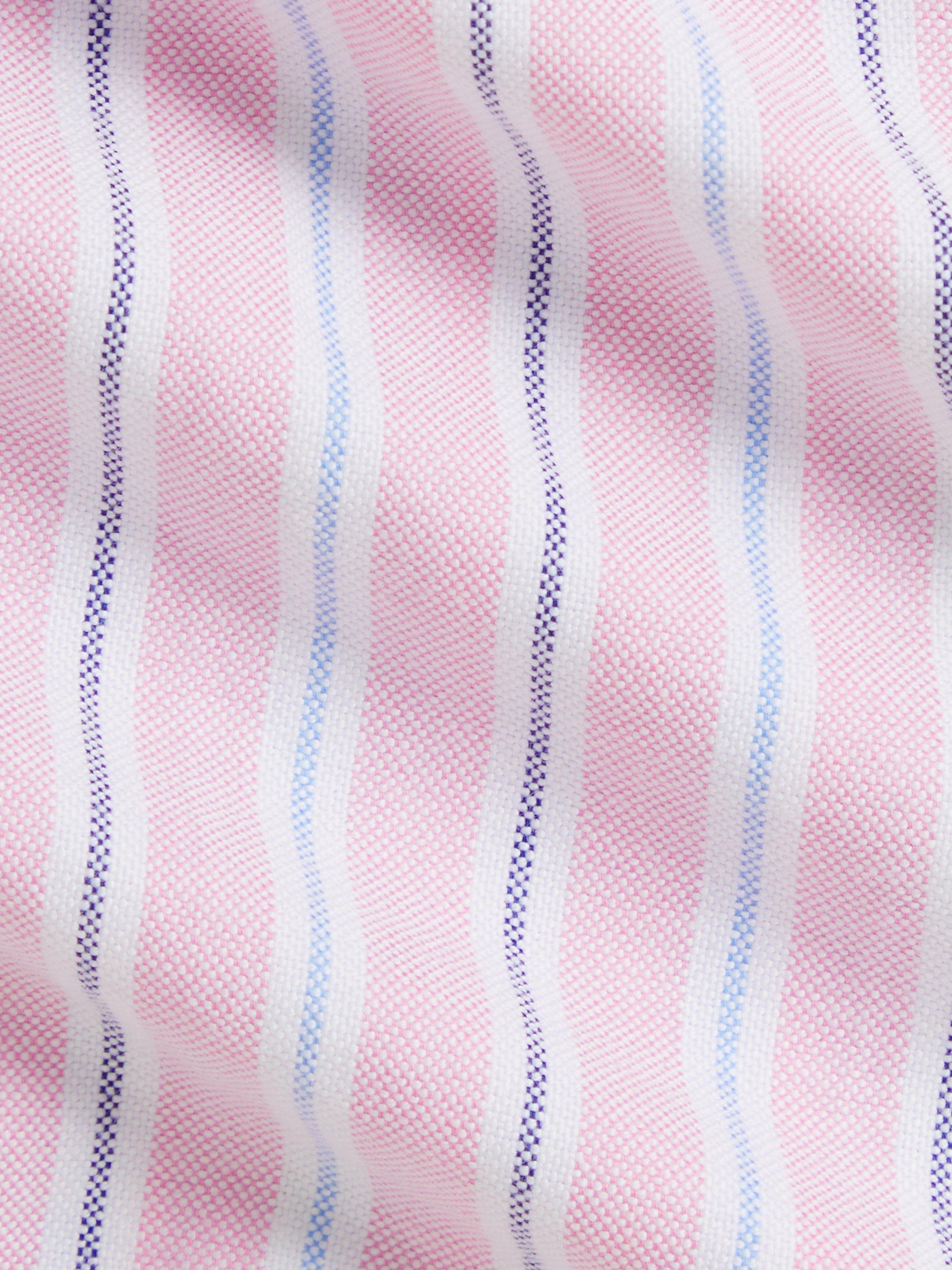Baby Woven Stripe Cotton Dress, Multi