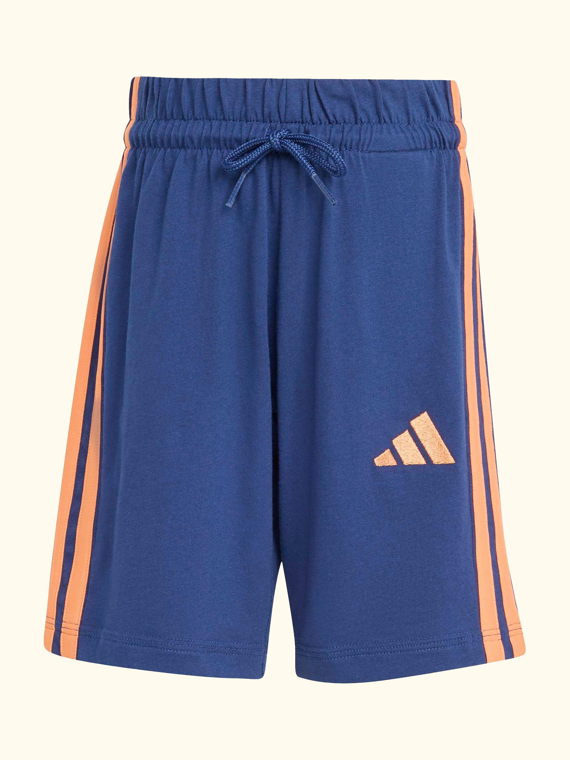Kids' T-Shirt and Shorts Set, Dusky Orange/Dark Blue