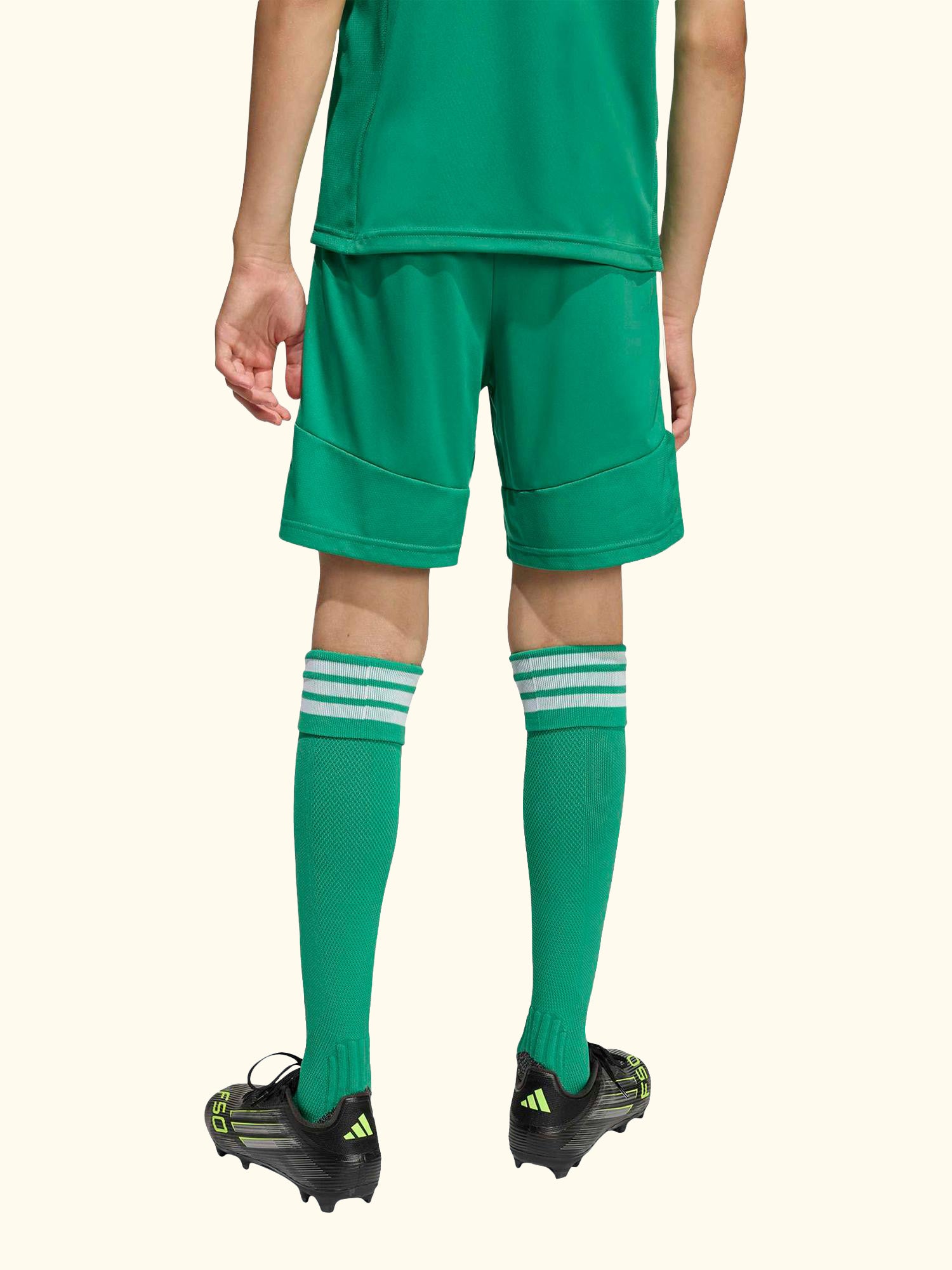 Kids' Tiro26 League Football Shorts, Team Green/White