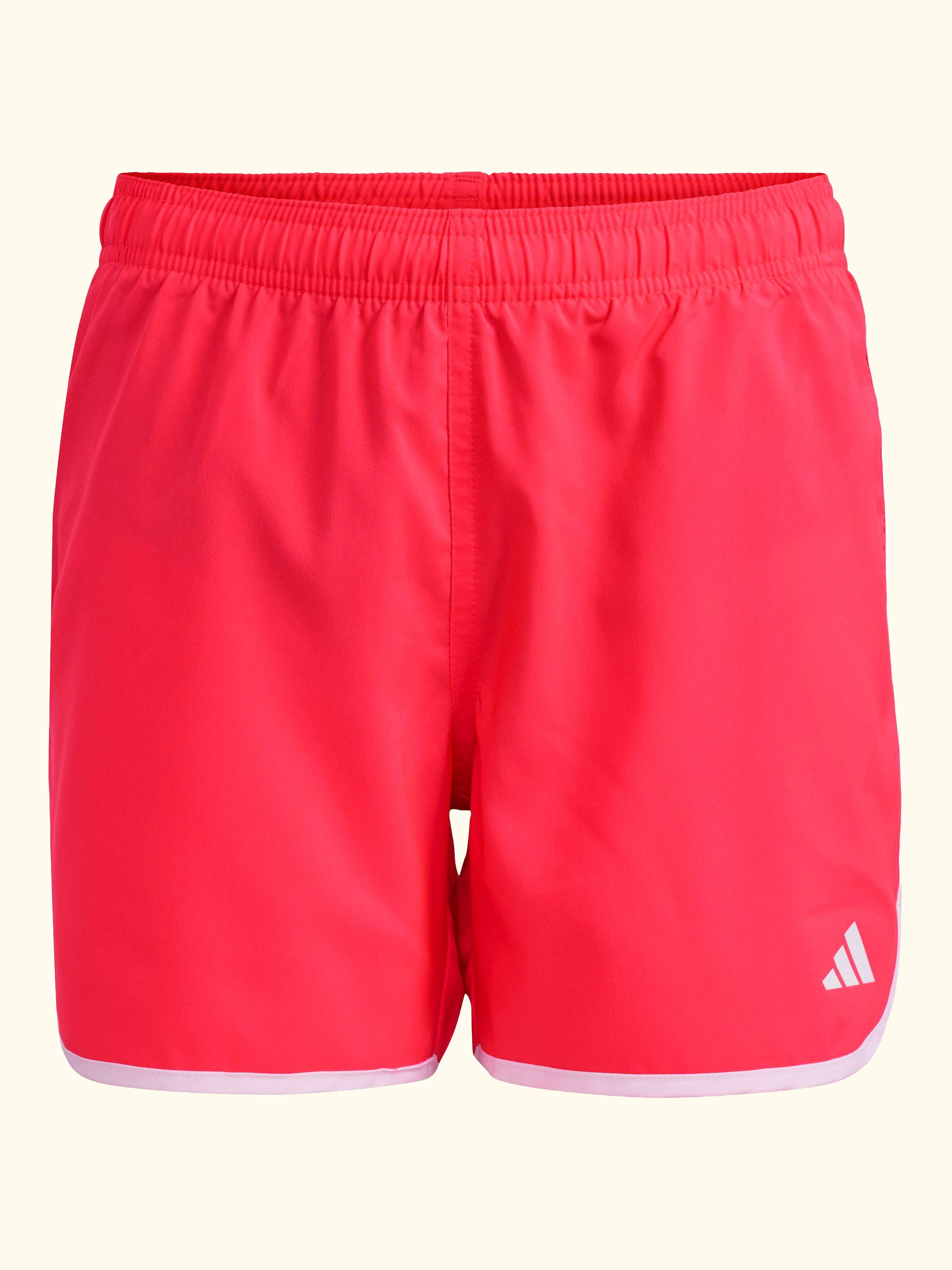 Kids' Water Reactive Graphic Swim Shorts, Lucid Red/White