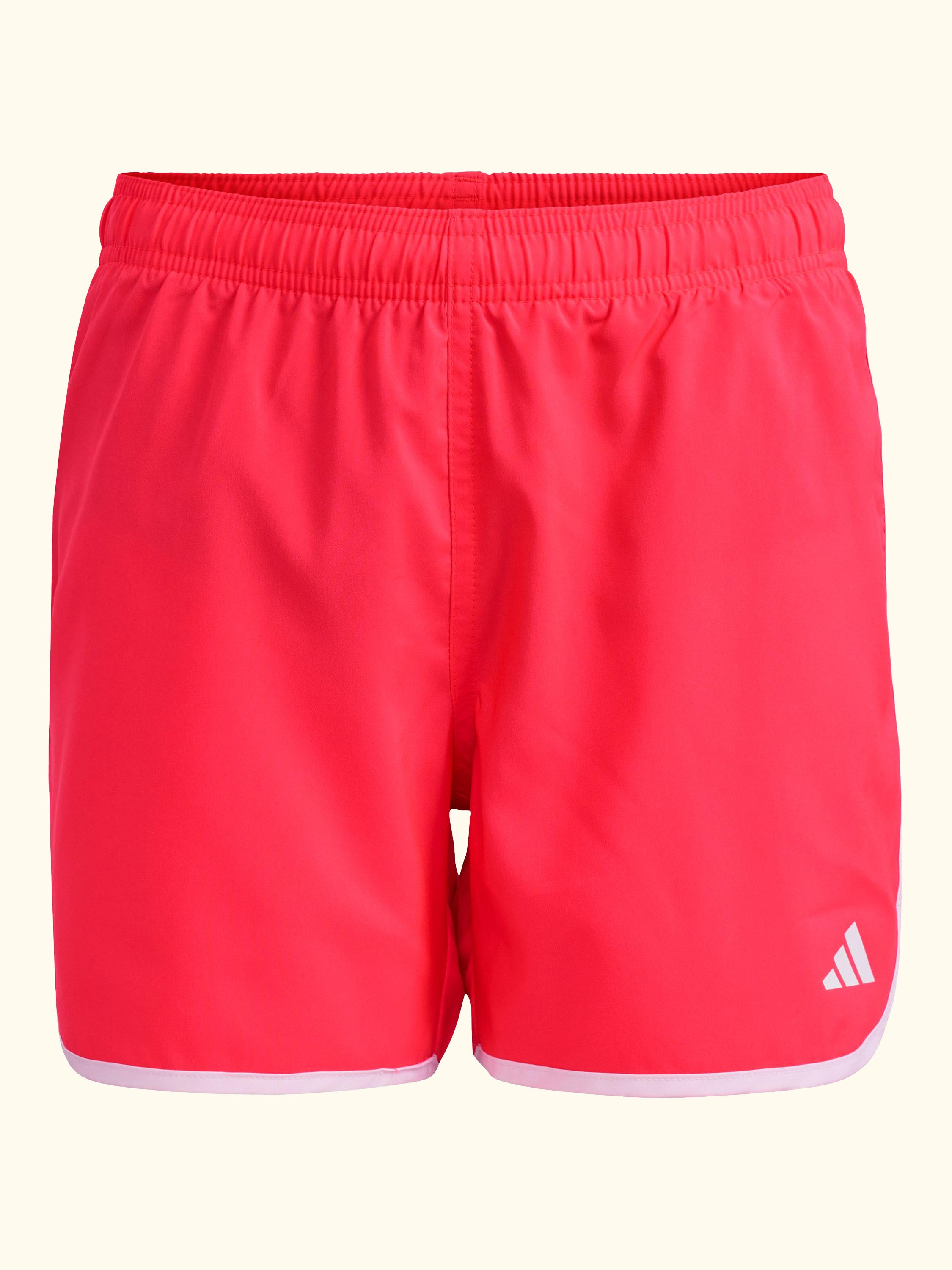 Kids' Water Reactive Graphic Swim Shorts, Lucid Red/White