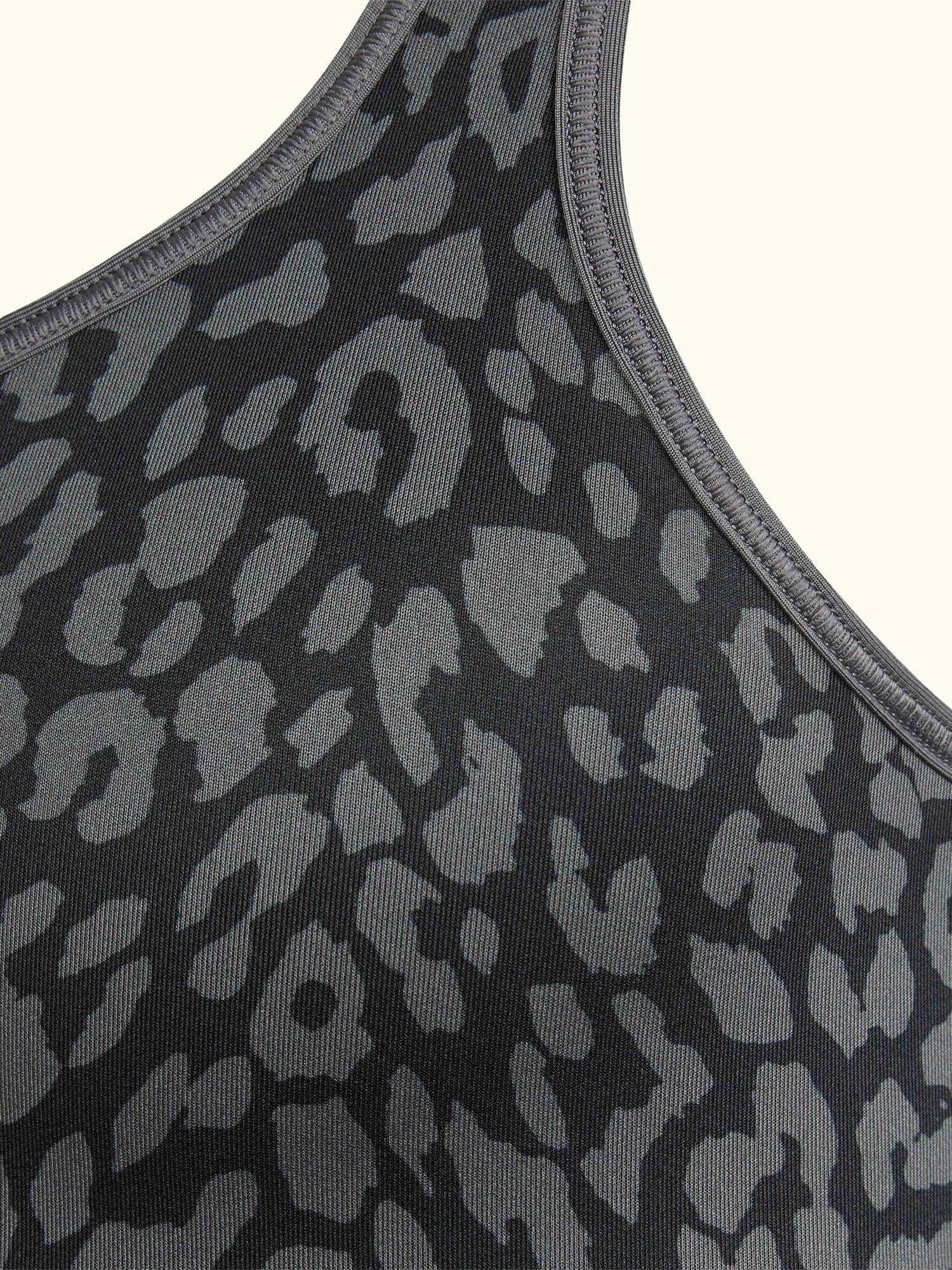 Kids' Future Icons Optime Medium Support Sports Bra, Black/Grey Six/Grey Four