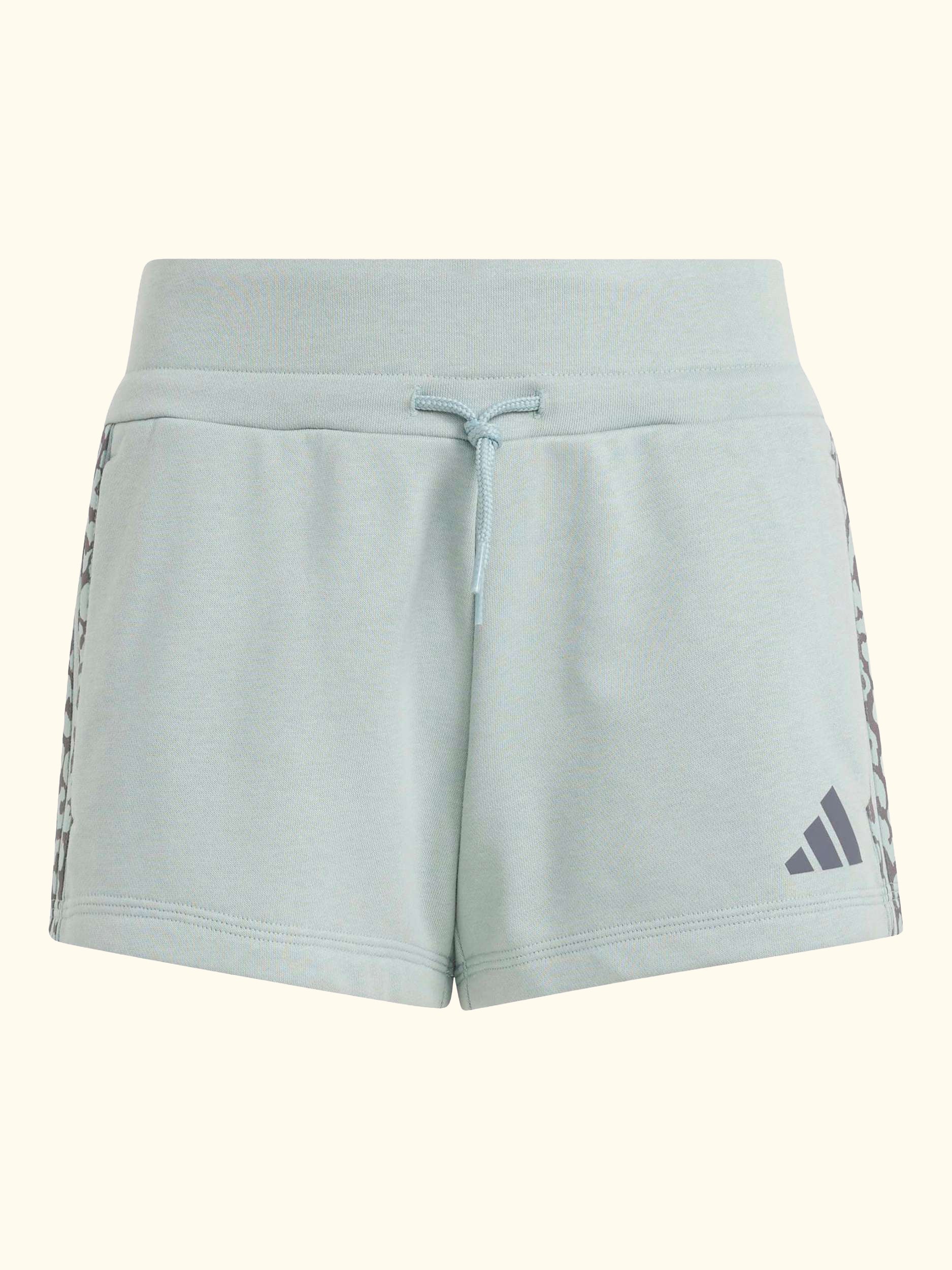 Kids' Cotton Blend Seasonals Animal Drawstring Shorts, Wonder Sage/Aurora Onix