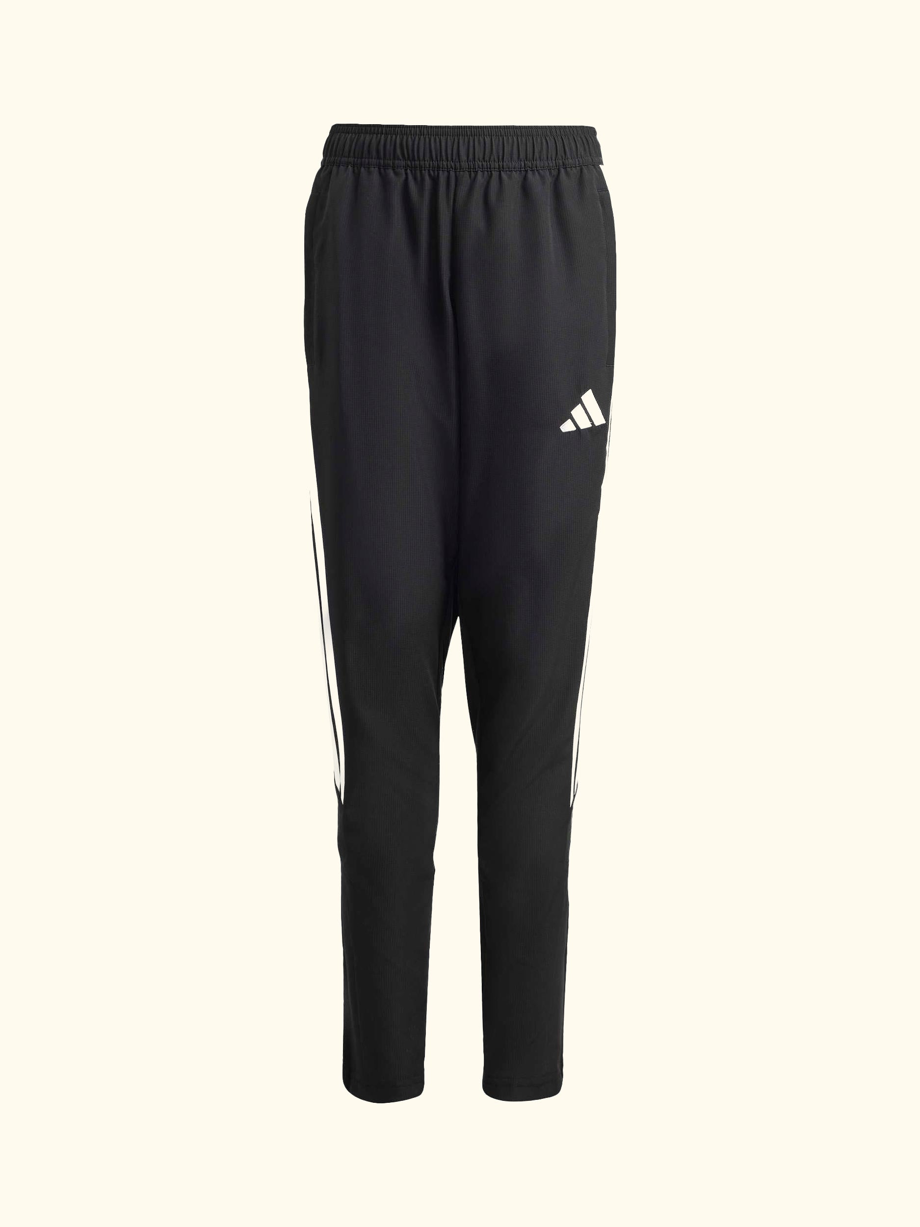 Kids' Tiro26 League Presentation Trousers, Black/White