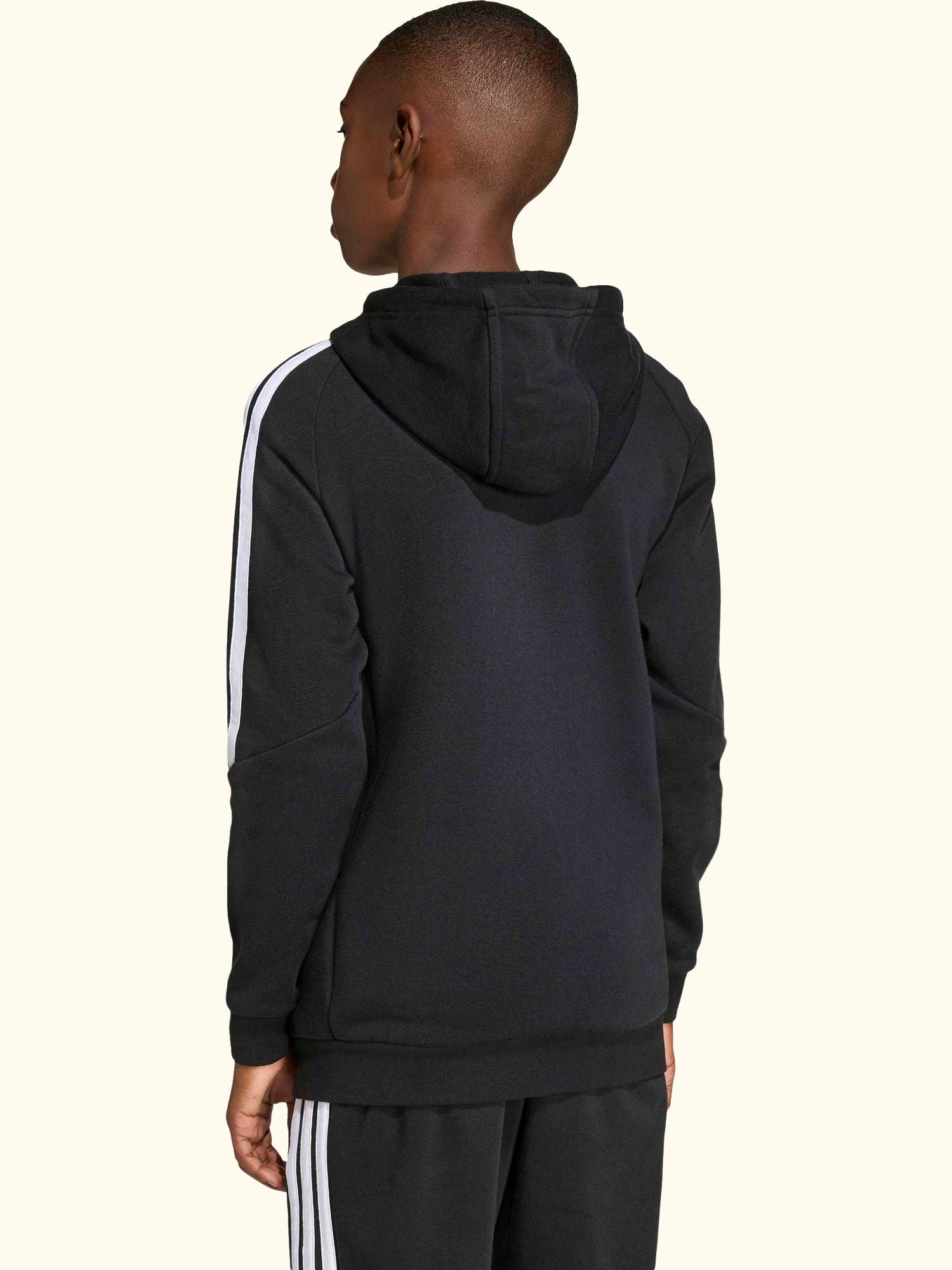 Kids' Tiro26 League Full Zip Hoodie, Black/White