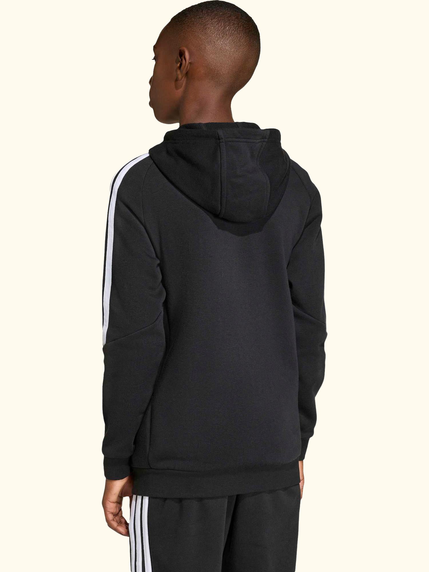 Kids' Tiro26 League Full Zip Hoodie, Black/White