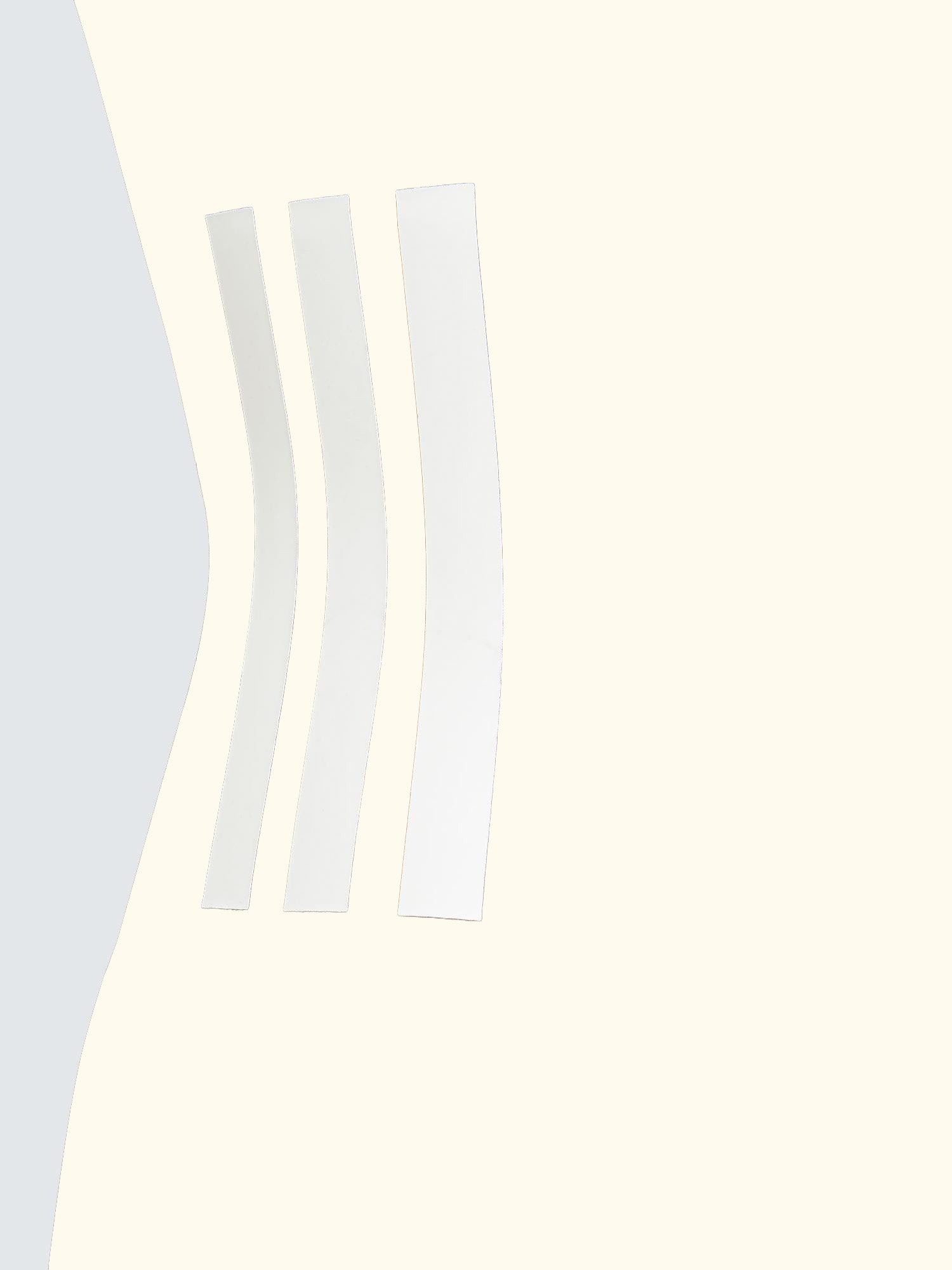 Kids' 3-Stripe Swimsuit, Black/White