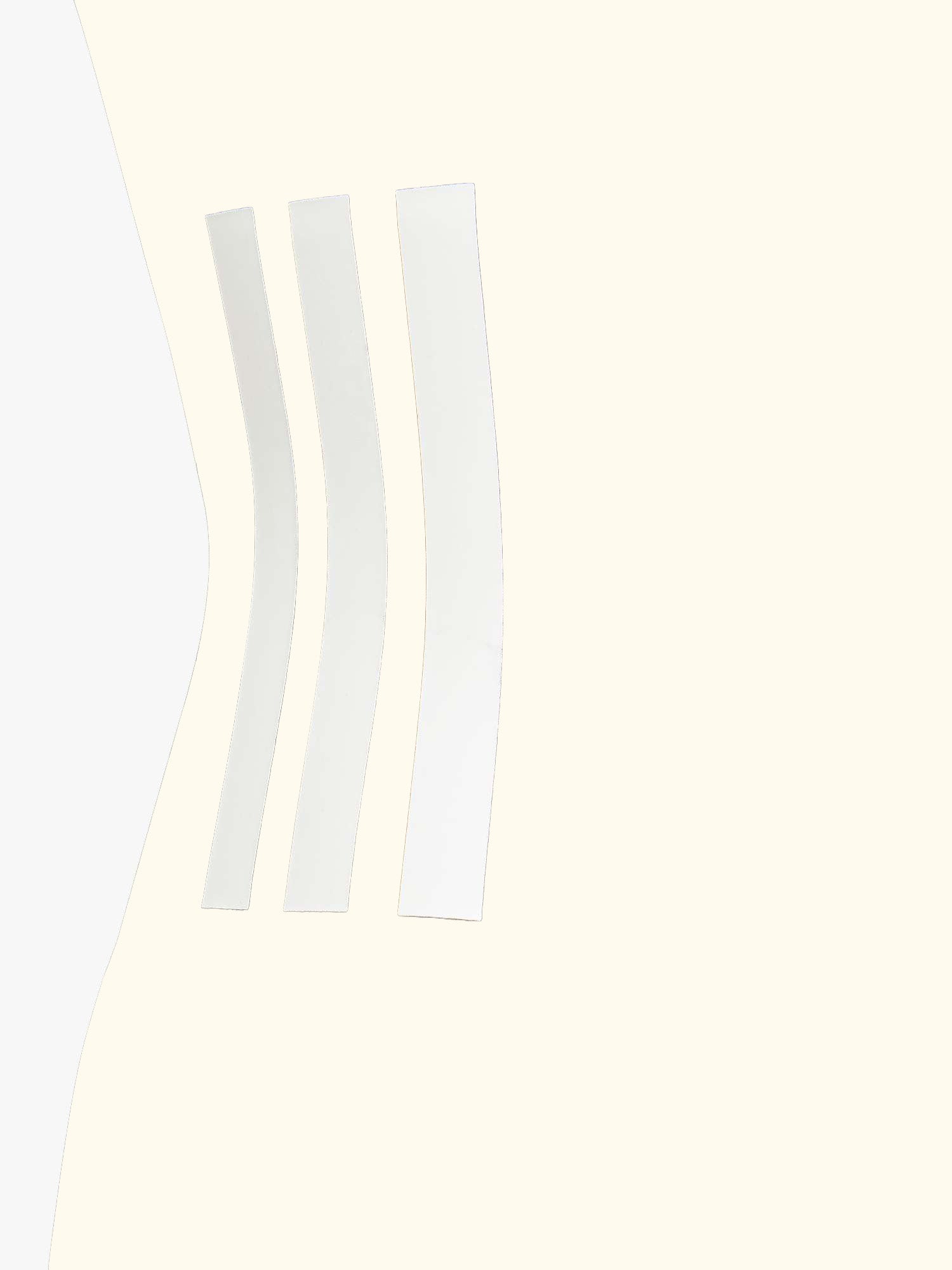 Kids' 3-Stripe Swimsuit, Black/White