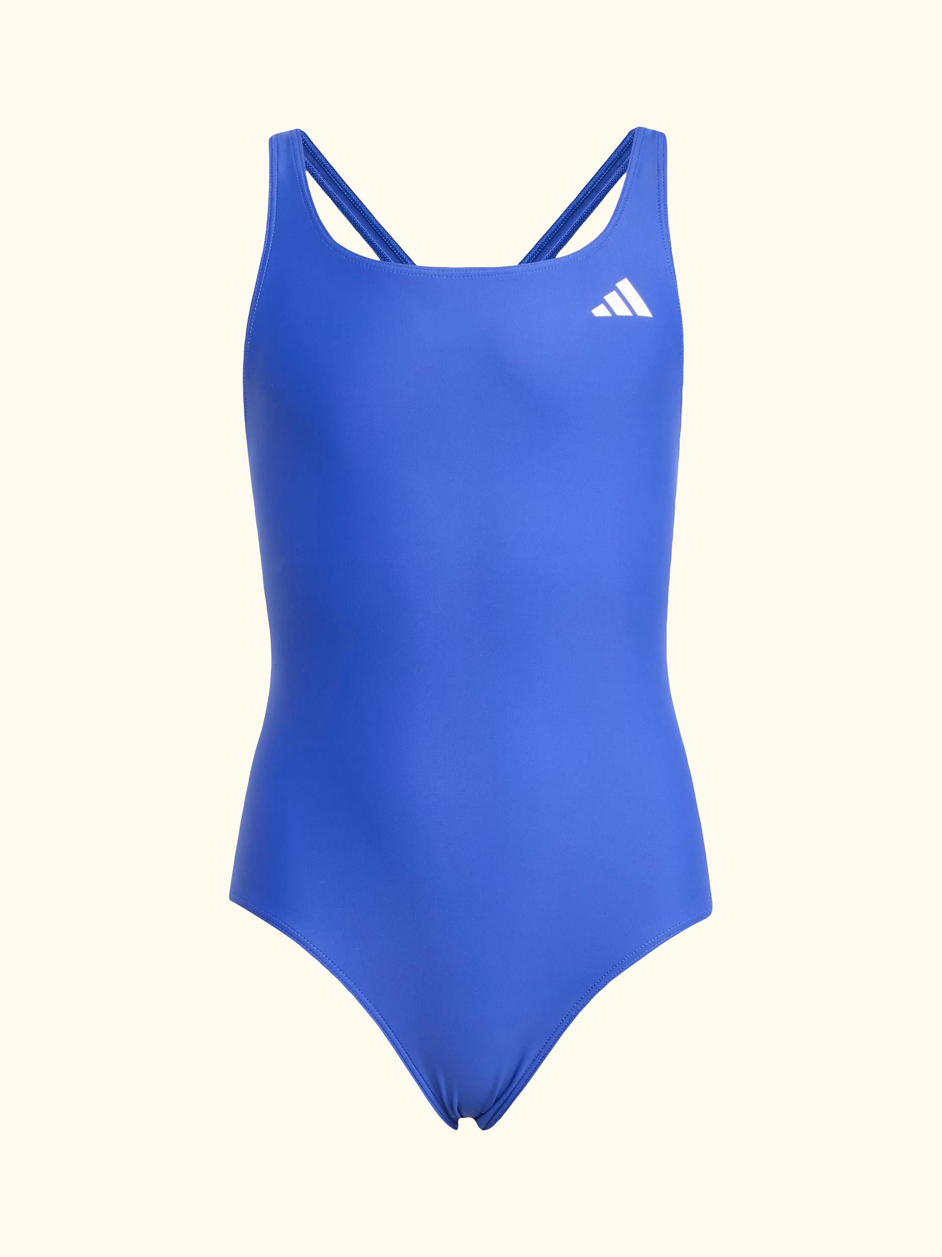 adida Kids' Infinitex V-Back Swimsuit, Semi Lucid Blue