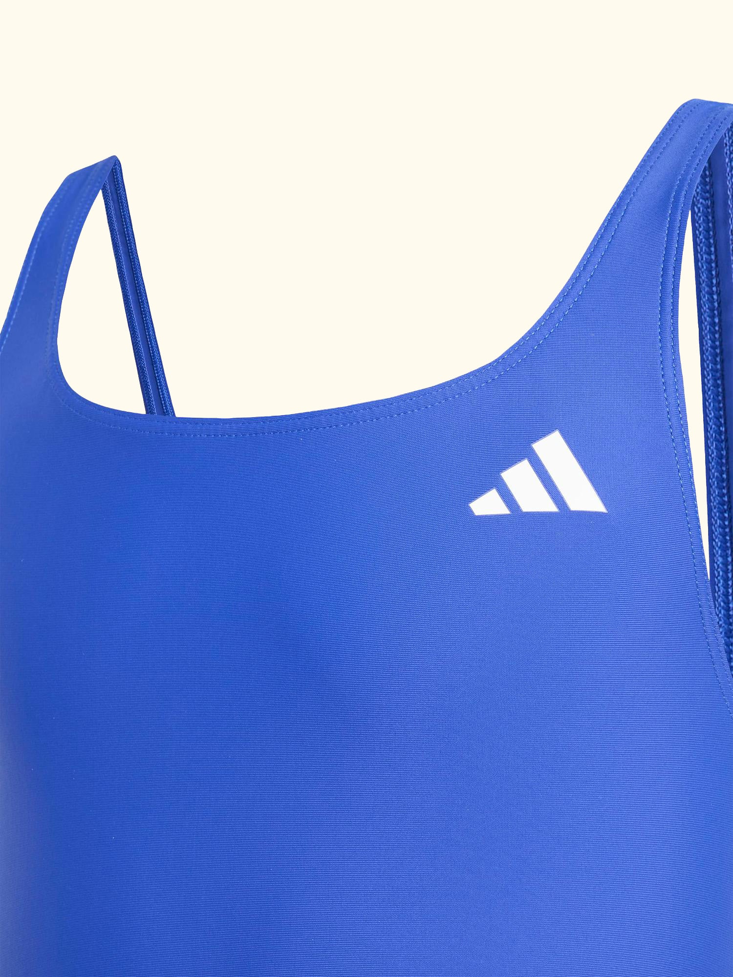 adida Kids' Infinitex V-Back Swimsuit, Semi Lucid Blue