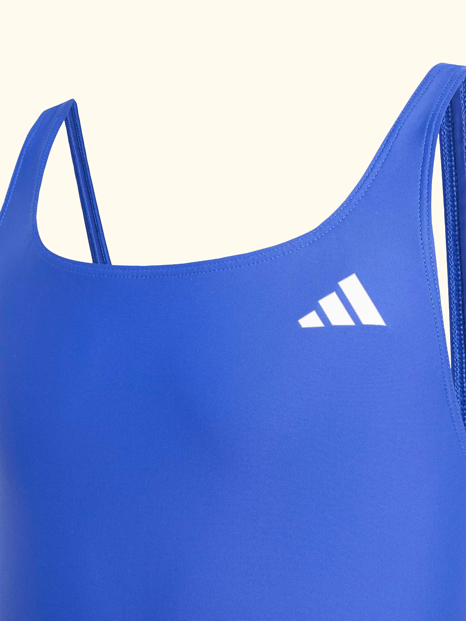 adida Kids' Infinitex V-Back Swimsuit, Semi Lucid Blue