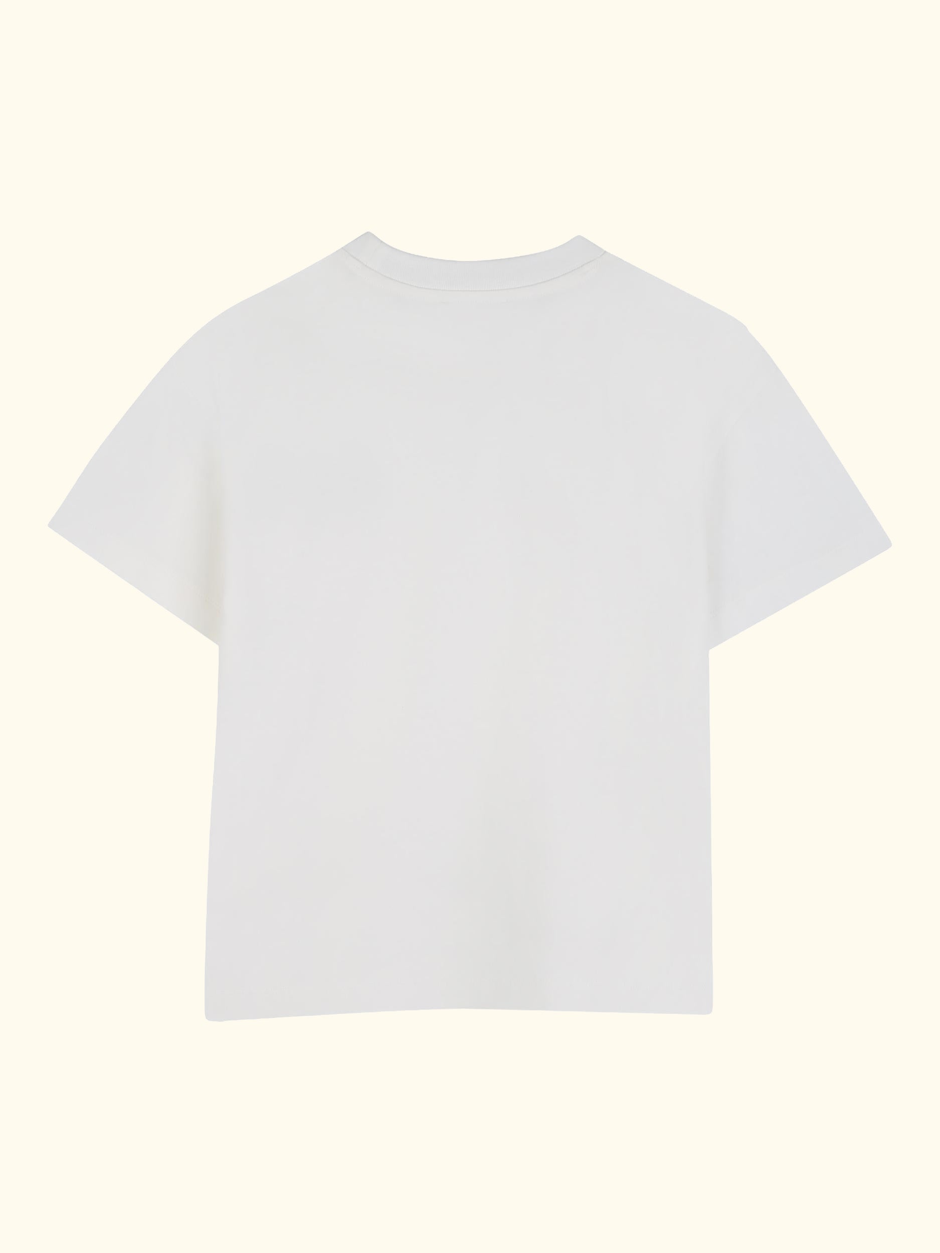 Kids' Short Sleeve Logo Graphic T-Shirt, Off White